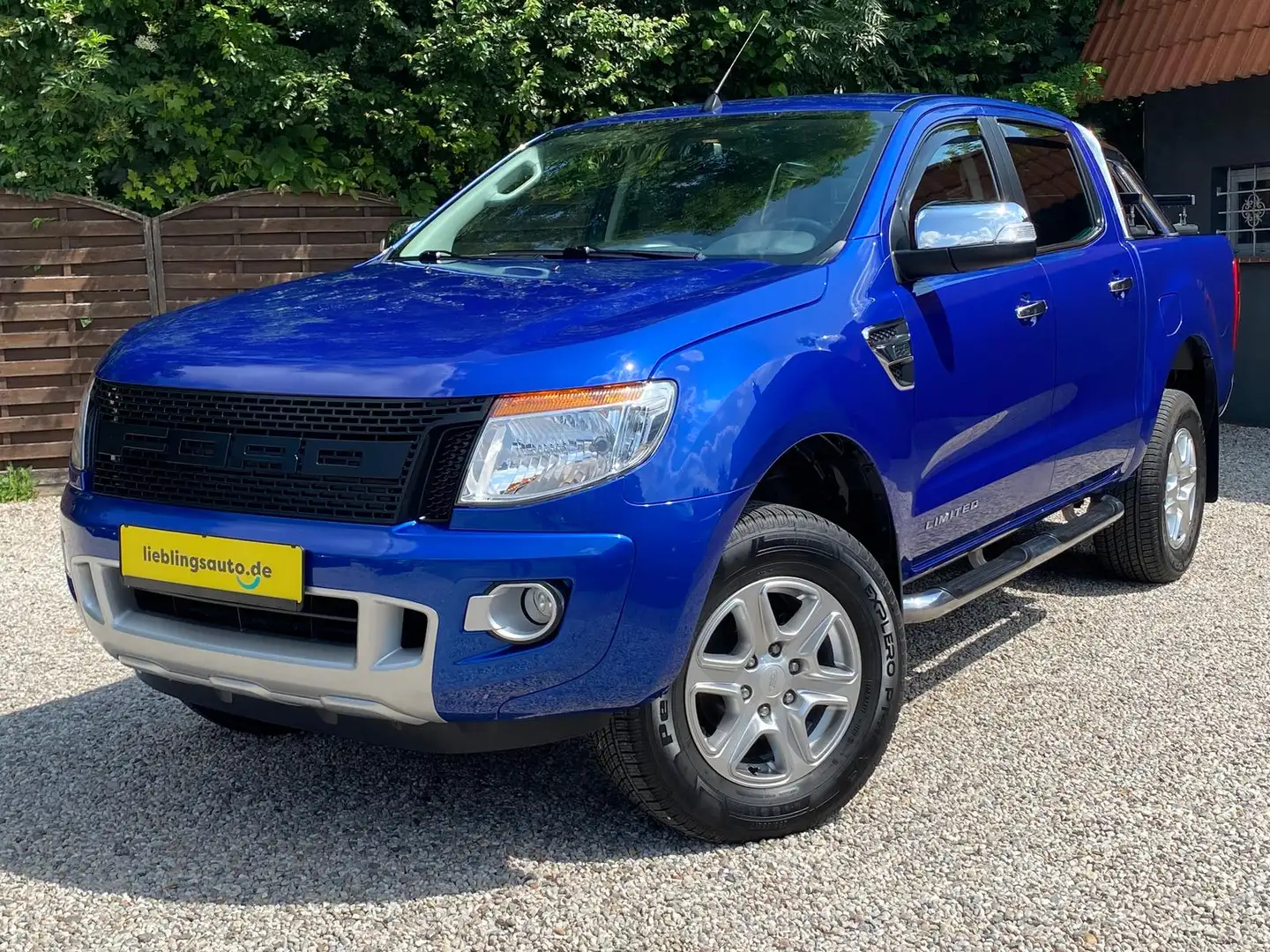 Ford Ranger 2.2 TDCi Limited DoKa 4x4 Leder Kamera Blau - 1