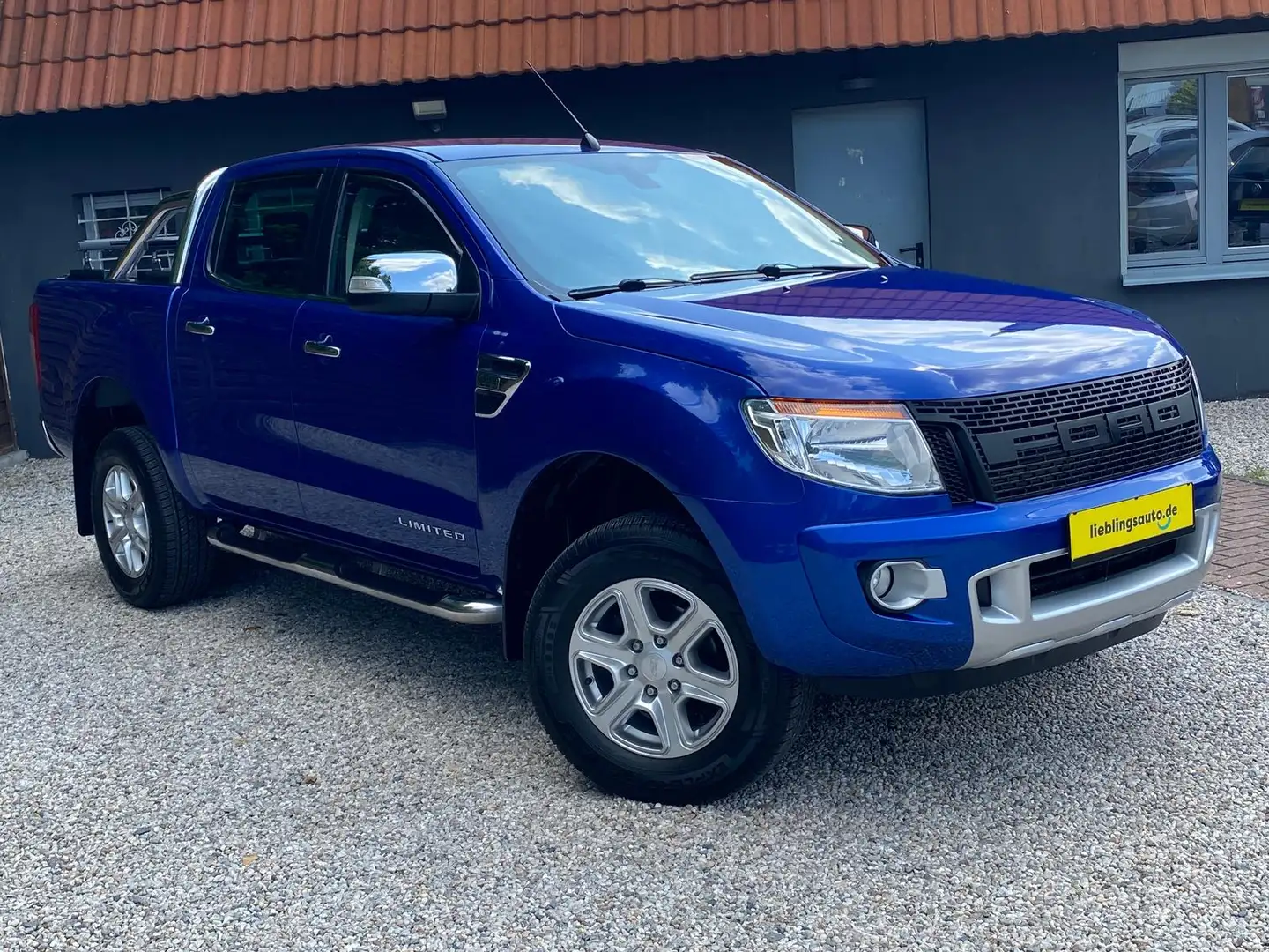 Ford Ranger 2.2 TDCi Limited DoKa 4x4 Leder Kamera Blau - 2