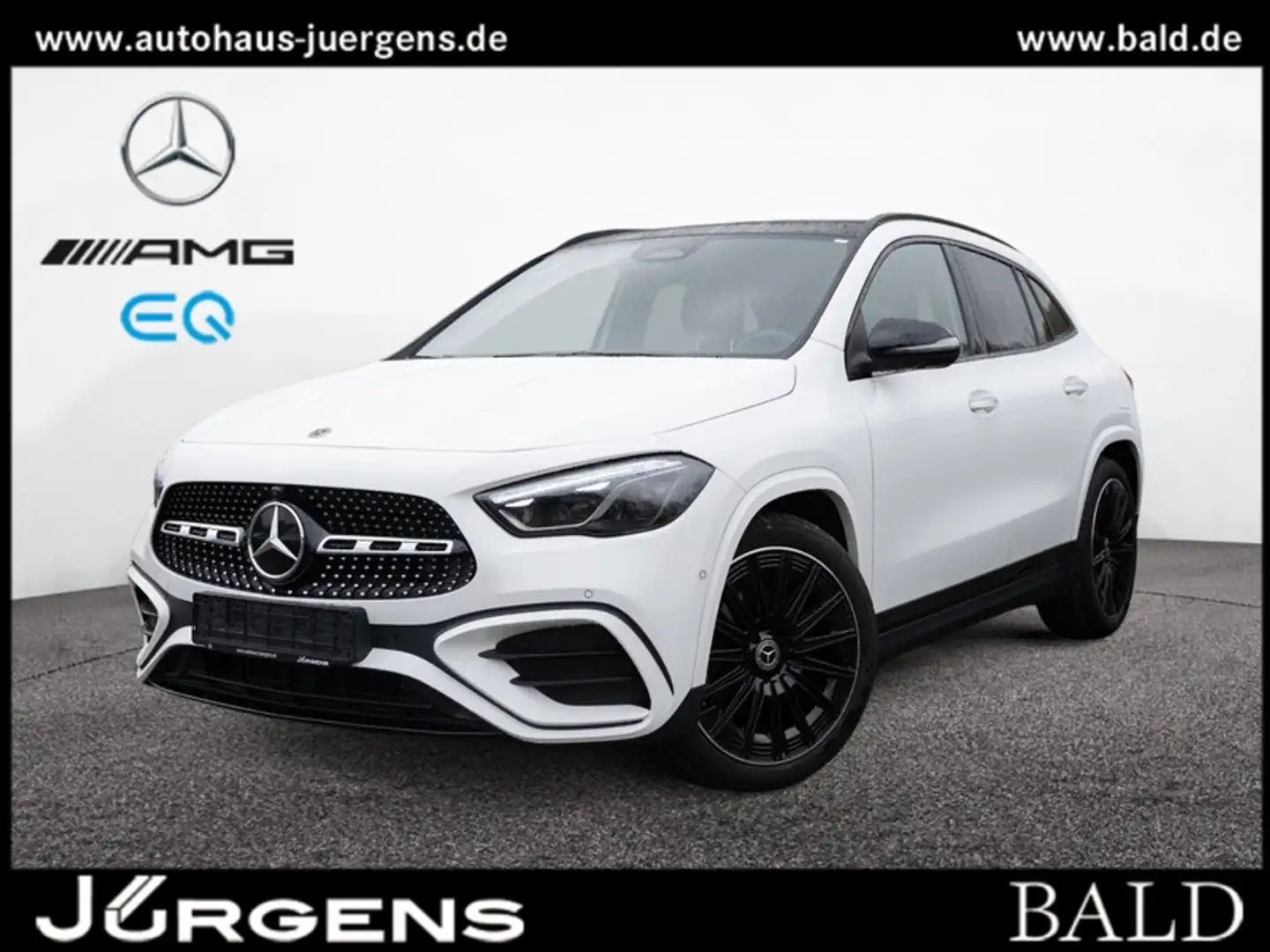 Mercedes-Benz GLA 200 AMG-Sport/MLB/360/Pano/Night/AHK/Keyl/19 Weiß - 1
