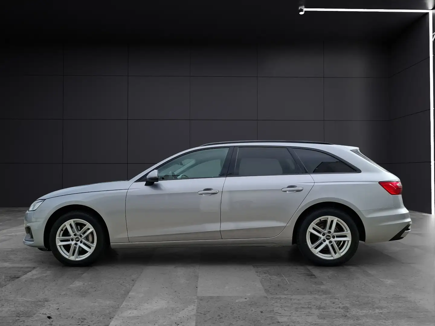 Audi A4 Avant 40 TDI quattro S-tronic AHK Navi ACC PDC SH Silber - 2