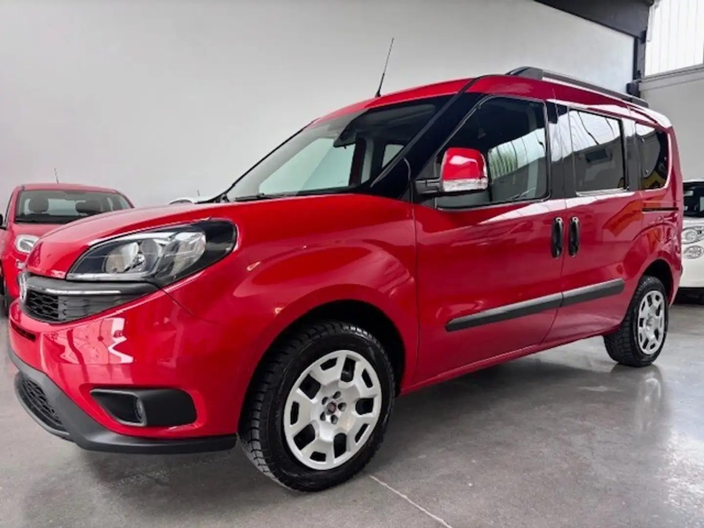 Fiat Doblo 1.4 GPL, 7 POSTI , PERMUTABILE Rosso - 1