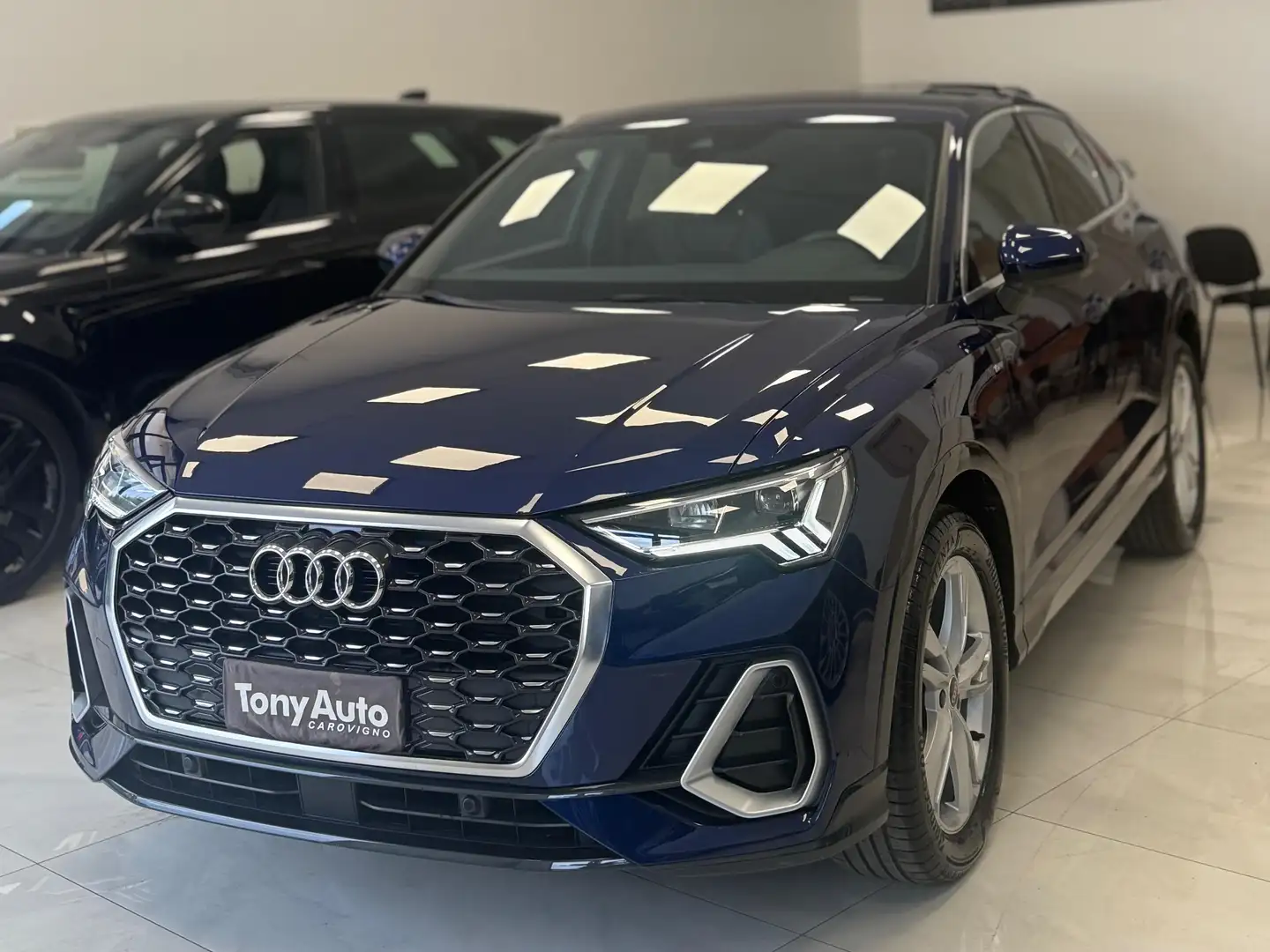 Audi Q3 SPB 35 tdi Sline edition NAVI,TELECAMERA,FARI LED Bleu - 1