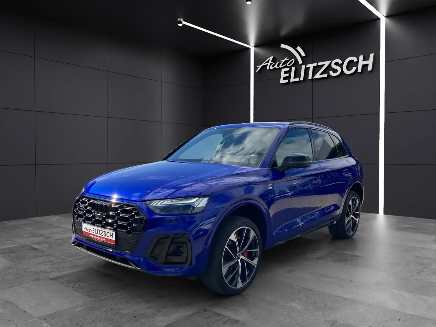 Audi Q5 50 TDI quattro S line Blau - 2