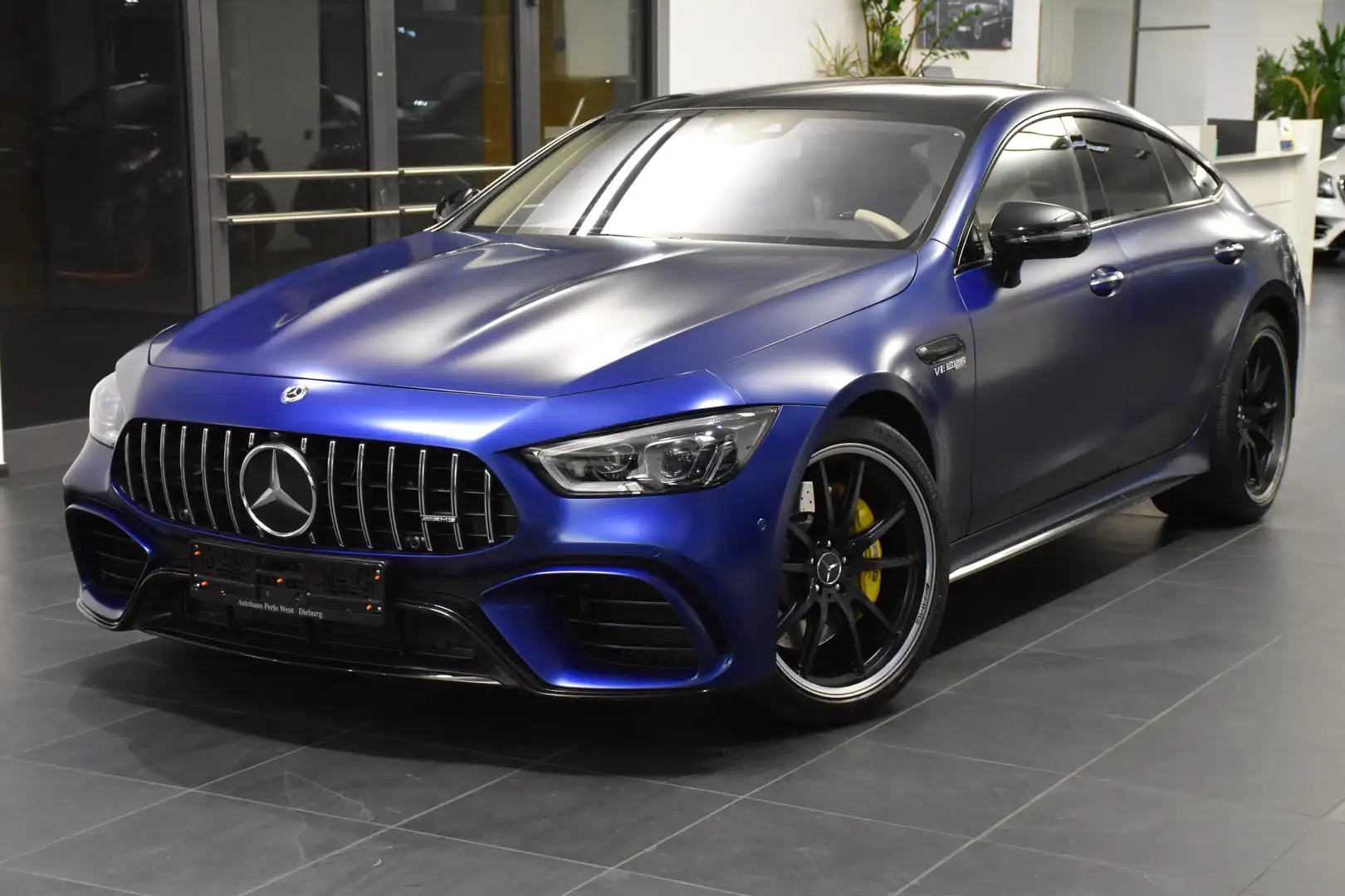 Mercedes-Benz AMG GT 63 S 4Matic+ 4-trg."PANO"MBEAM"HUD"KEYL-GO"DISTRON Blau - 1