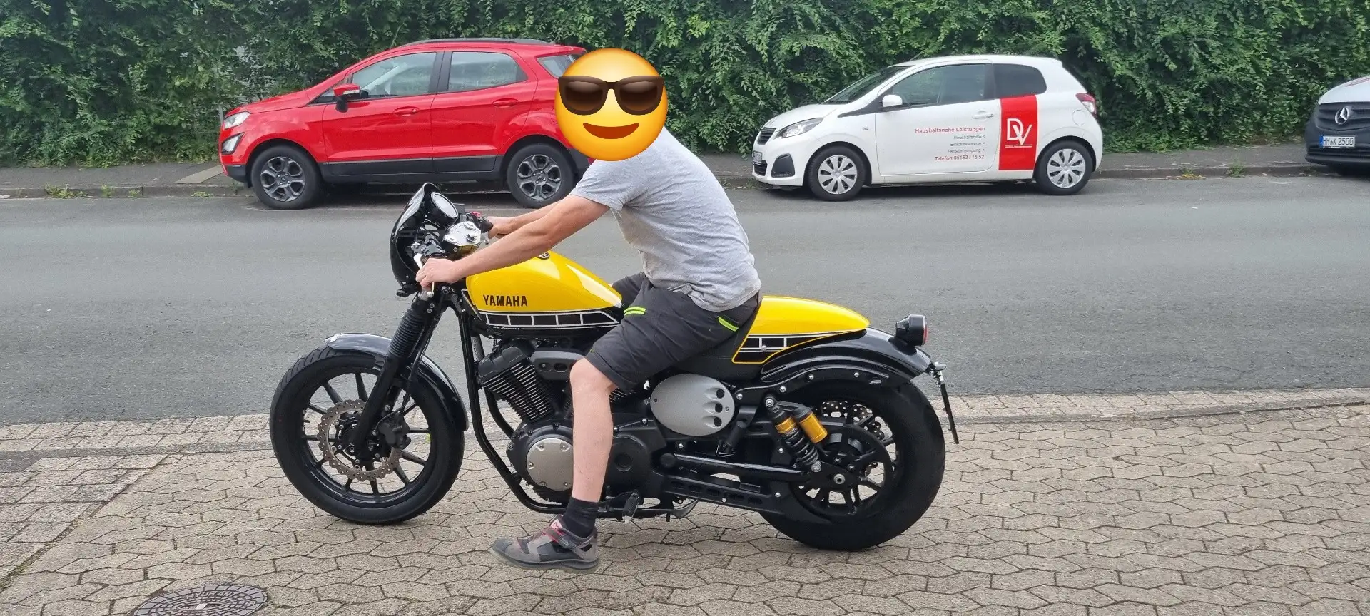 Yamaha XV 950 Жовтий - 1