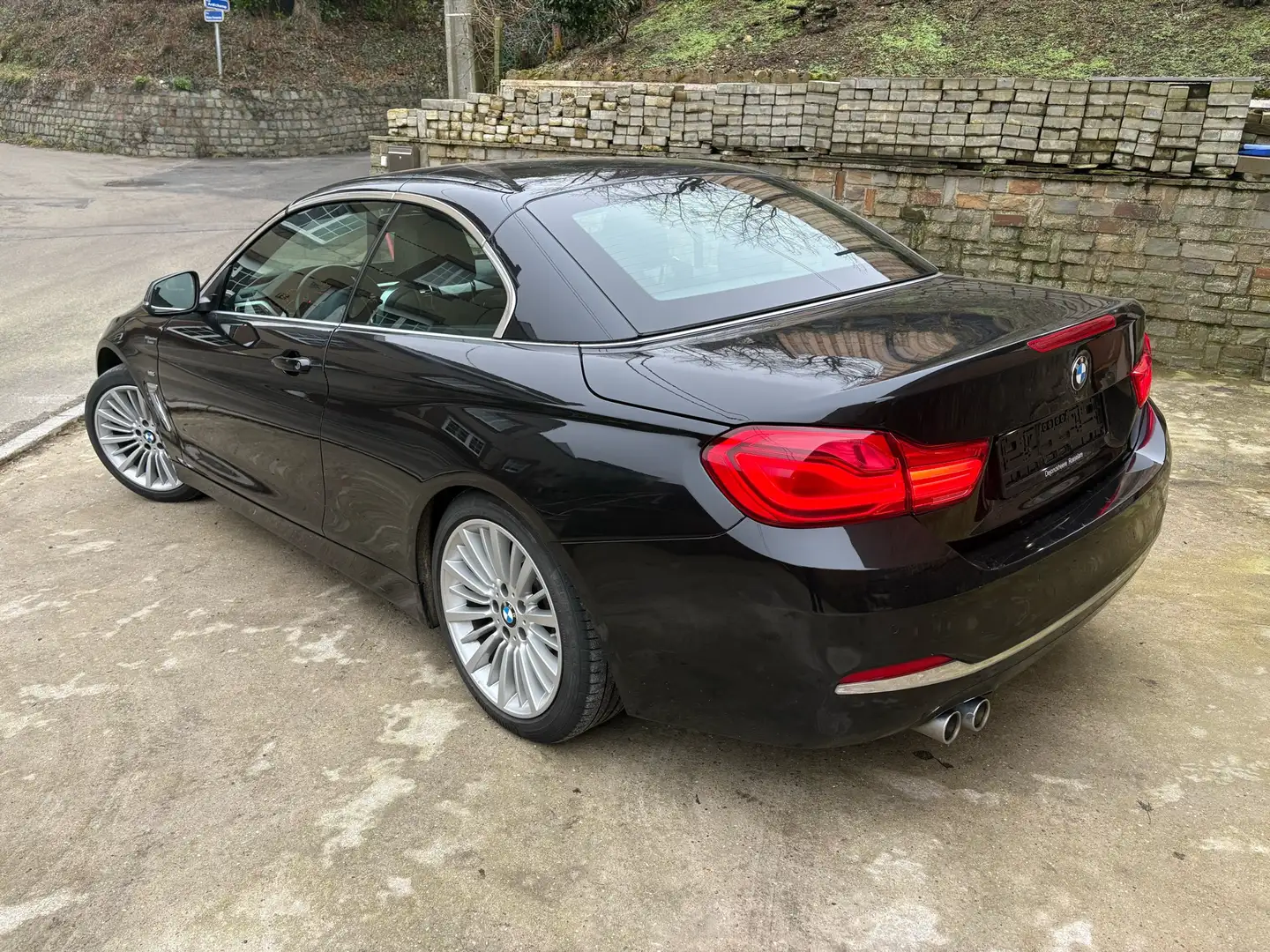 BMW 420 Cabrio Luxury line full options carnet complet BMW Zwart - 2