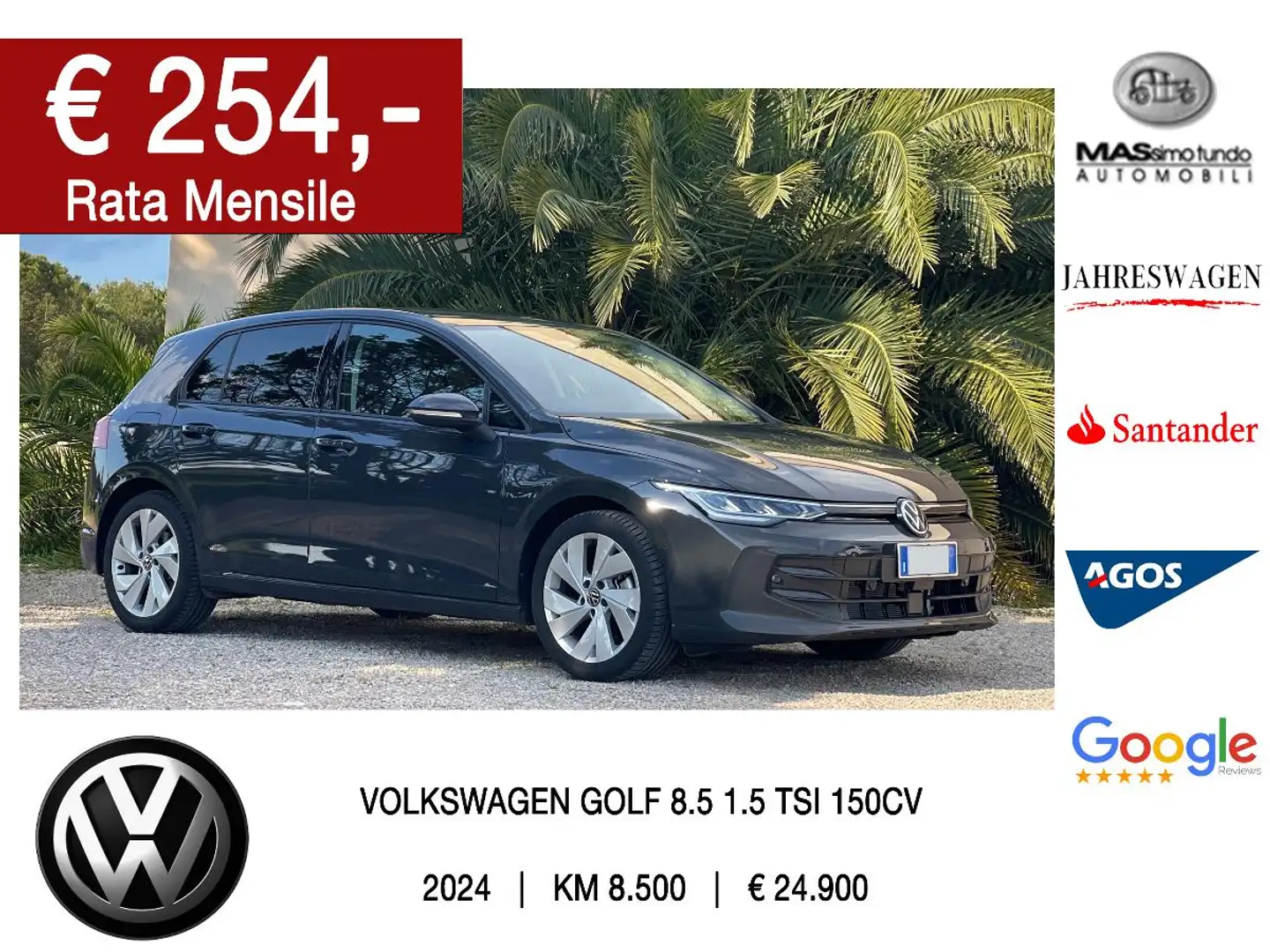 Volkswagen Golf 1.5 TSI ACT 5p. Sport BMT Bianco - 1