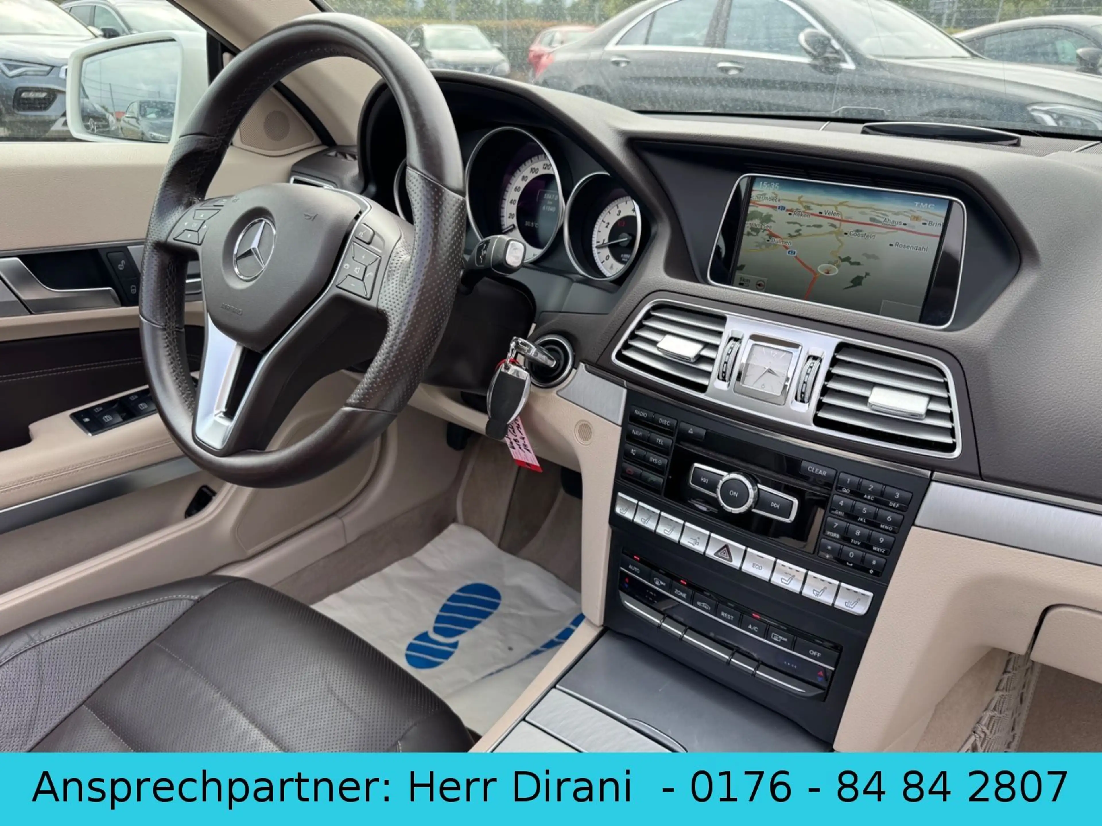 Mercedes-Benz E 250 Cabrio *Command*LED ILS*MemorySitze*360° — photo 12