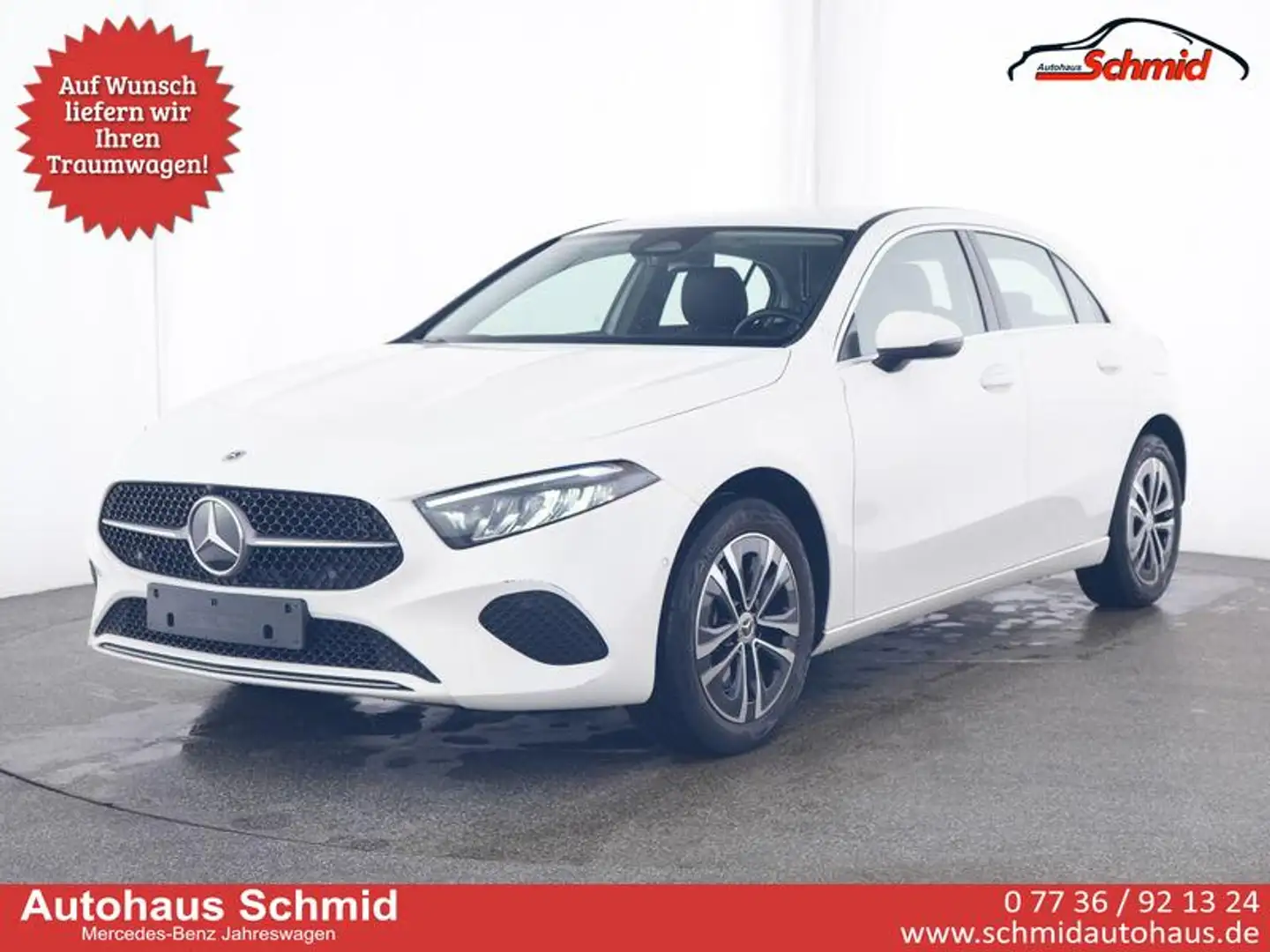 Mercedes-Benz A 250 e, Prog.Adv., AC-Laden 11 KW, Rückkamera, SHZ, ... Weiß - 1