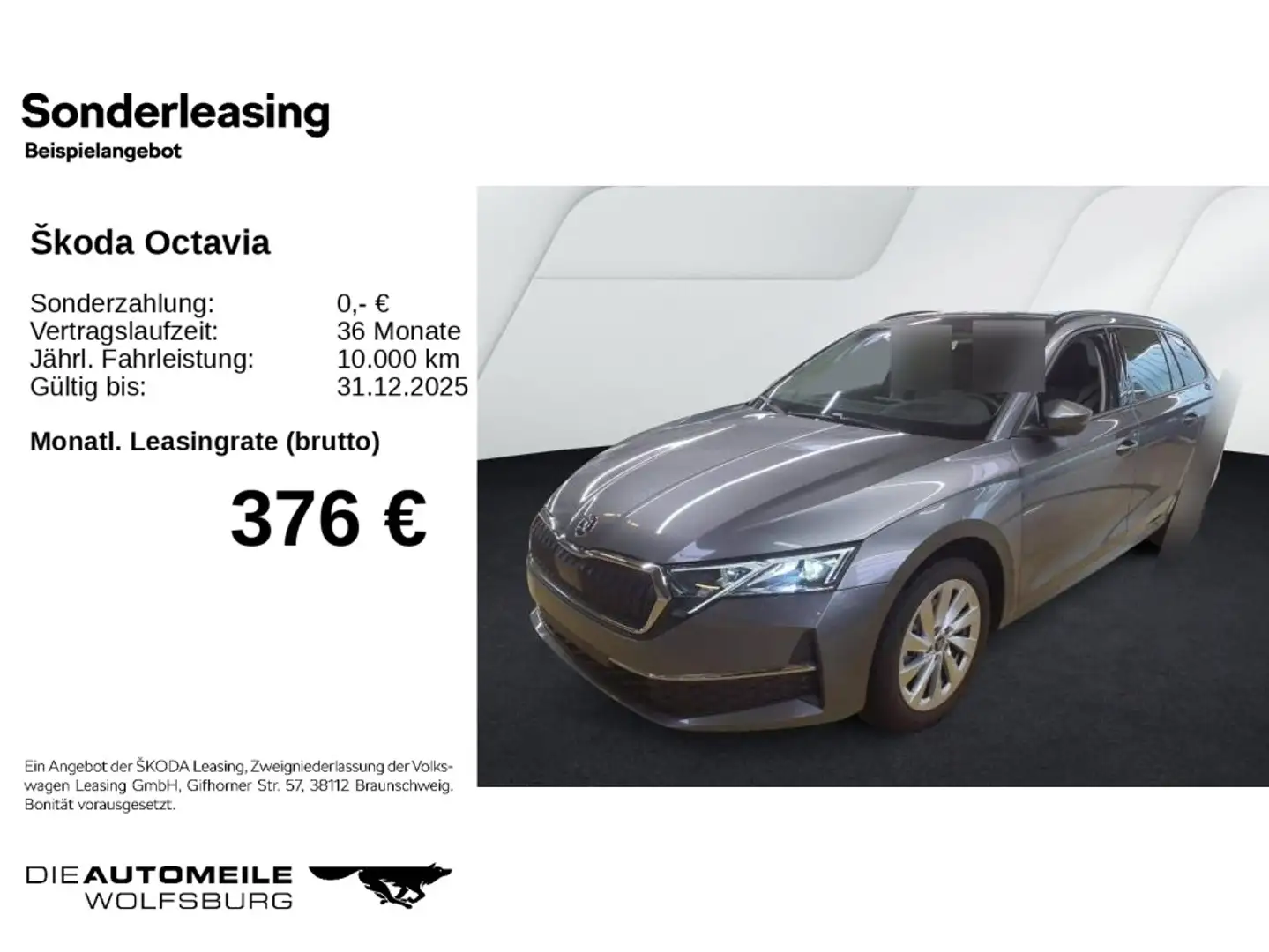 Skoda Octavia 4 IV Combi 1.5 eTSI DSG Selection Matrix Grau - 2