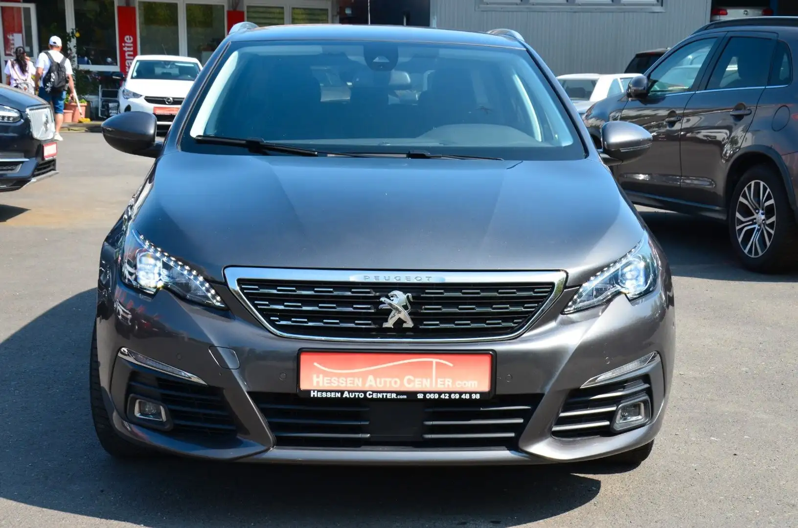 Peugeot 308 SW Tech Ed.*Navi*Kamera*AHK*Garantie*TOP Gris - 2