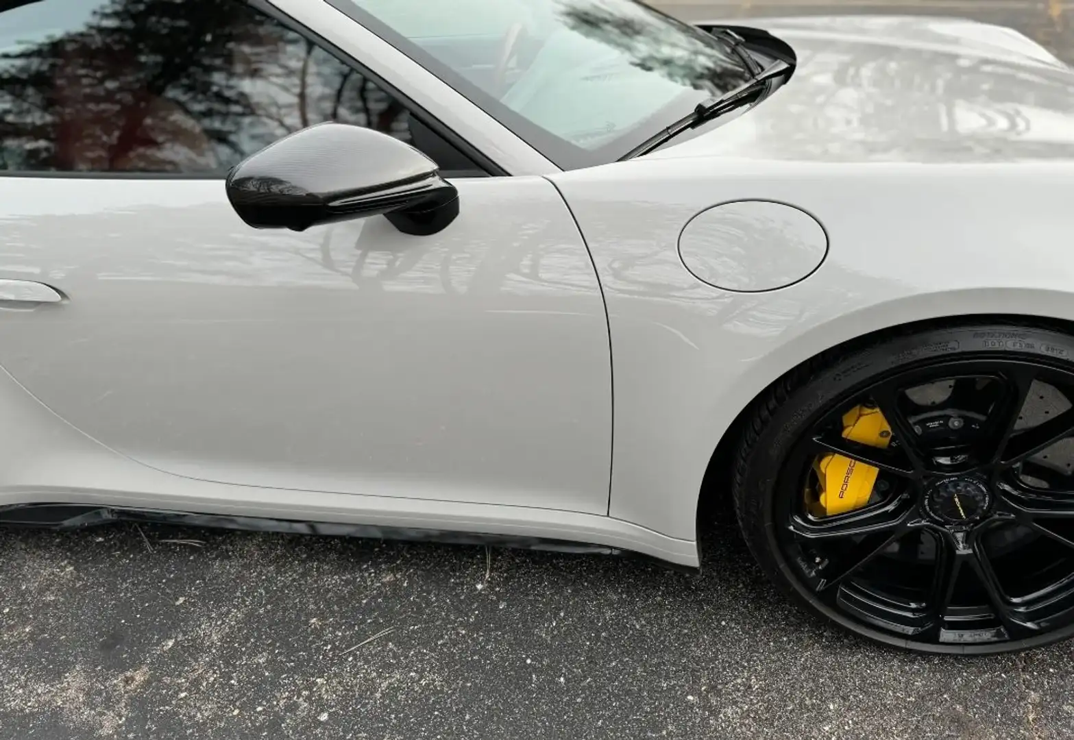 Porsche 992 Turbo S TechArt Convertible Grijs - 1