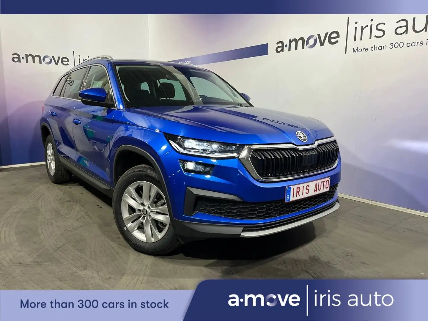 Skoda Kodiaq 2.0 TDI BOITE AUTO | 7 PLACES | NETTO: 28.100€ Bleu - 1