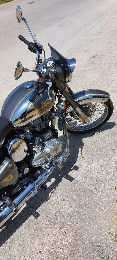 Royal Enfield Bullet 500 STD Classic EFI E/S Chrome Beige - 1