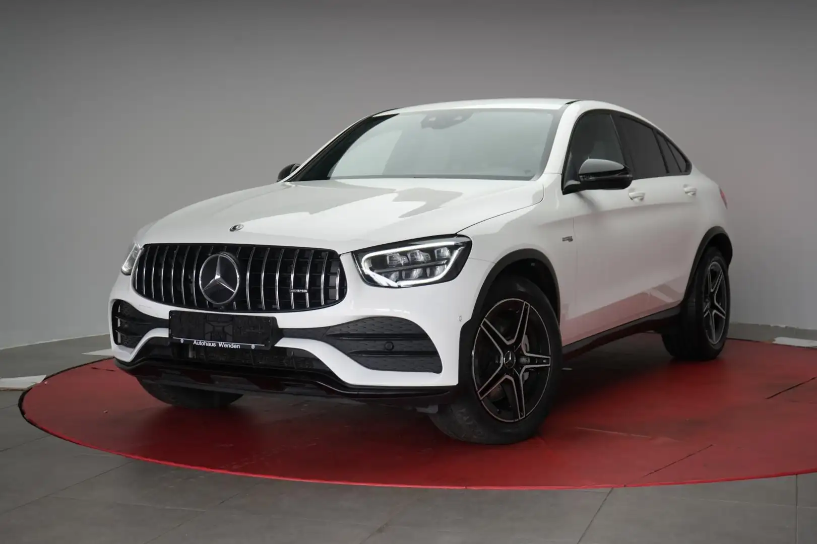 Mercedes-Benz GLC 43 AMG Coupe 4Matic TCT 9G Navi/Distronic/Ka Fehér - 2