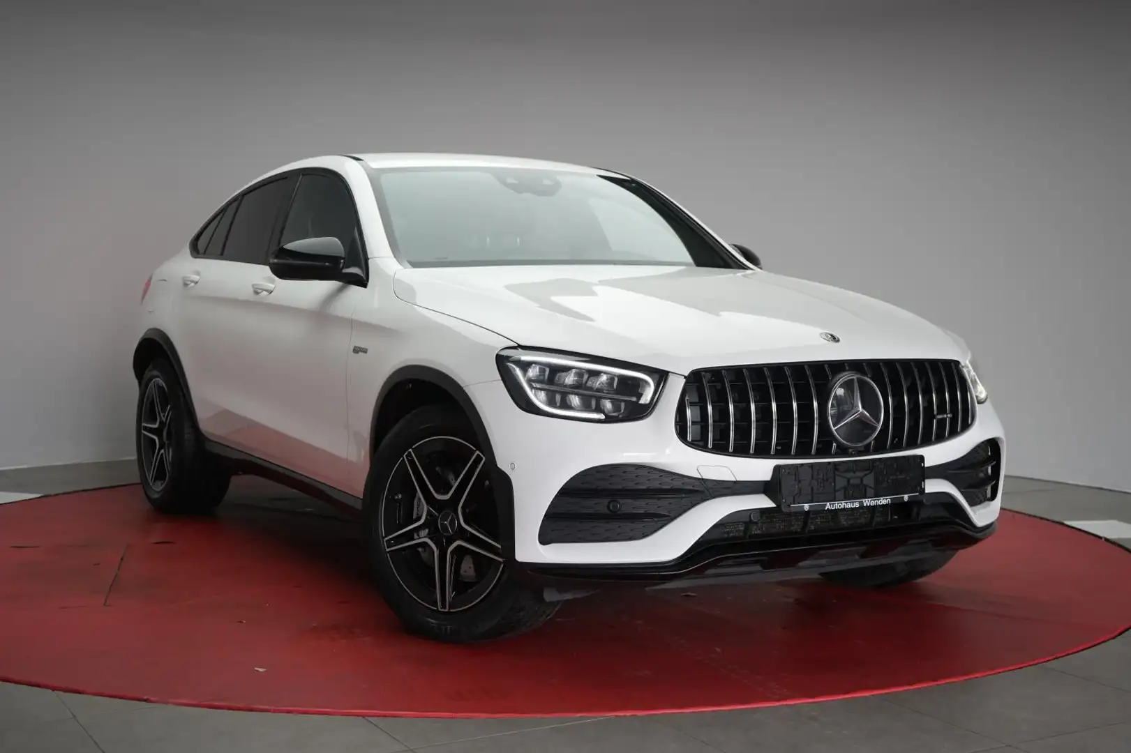 Mercedes-Benz GLC 43 AMG Coupe 4Matic TCT 9G Navi/Distronic/Ka Fehér - 1