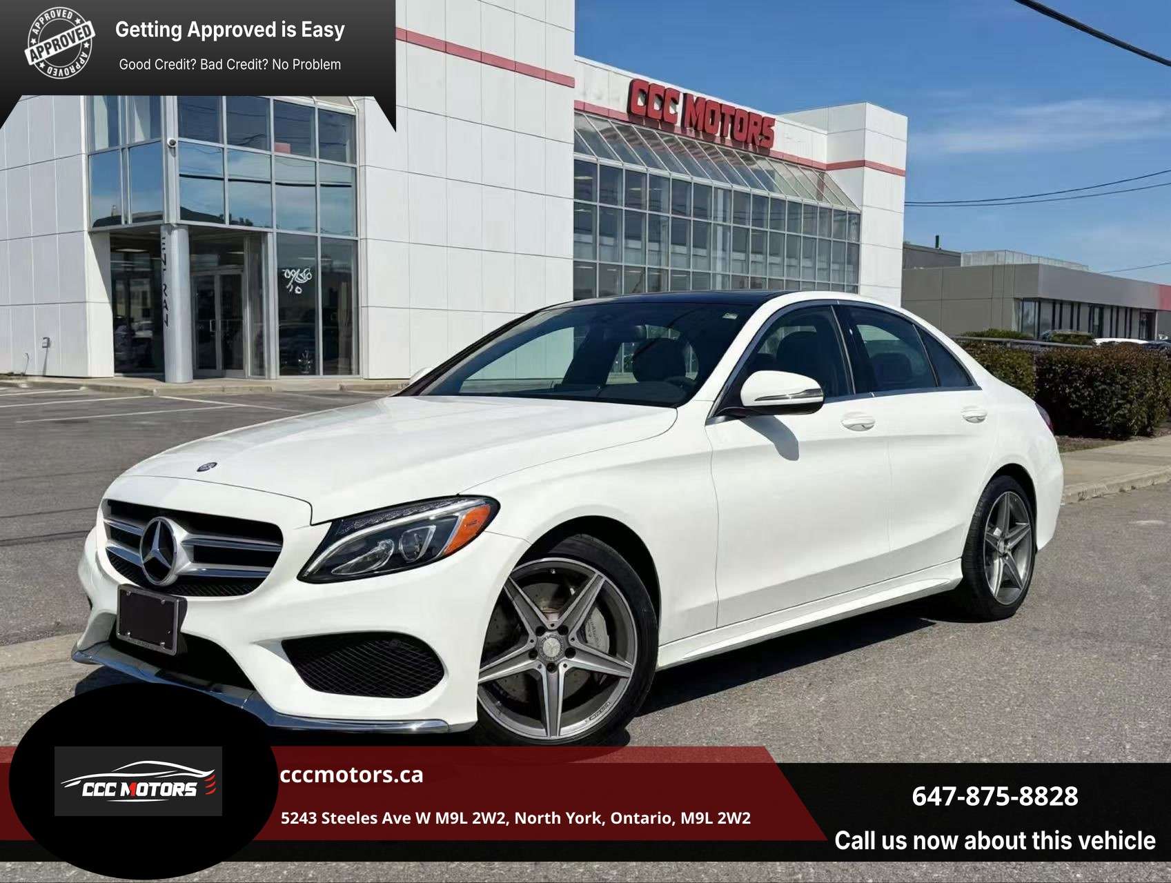 2017 Mercedes-Benz C-Class C300-4M