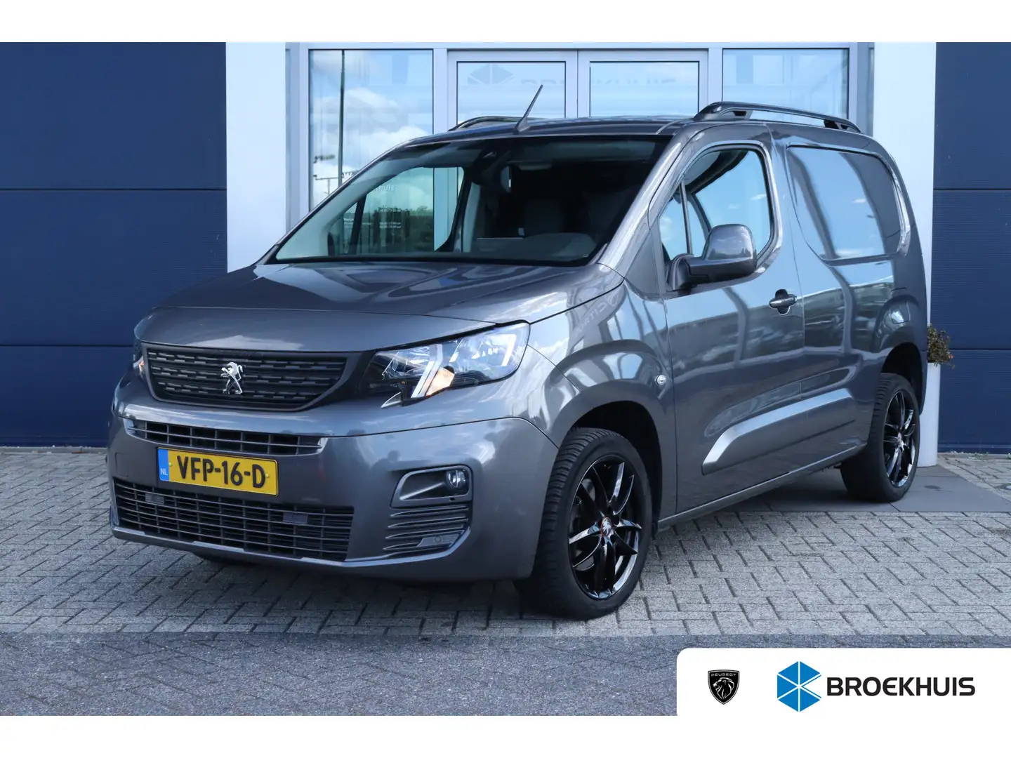 Peugeot Partner 1.5 BlueHDI Asphalt | Adaptieve Cruise | Stoelverw Grijs - 1