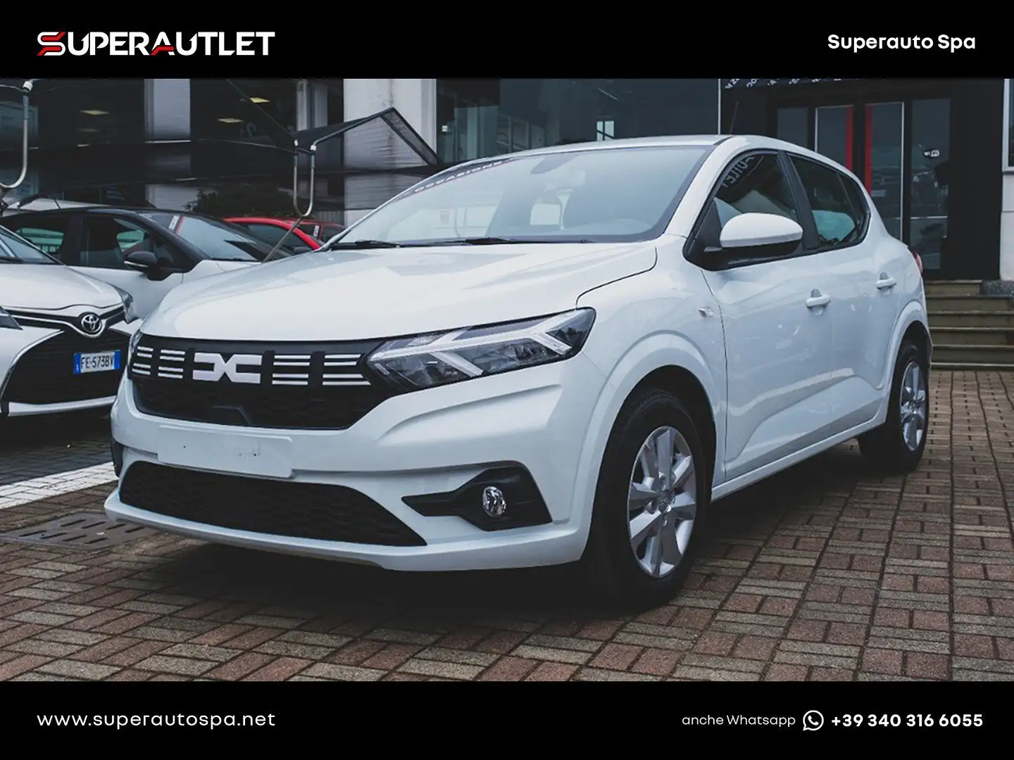 Dacia Sandero Streetway 1.0 TCe Expression CVT Blanc - 1