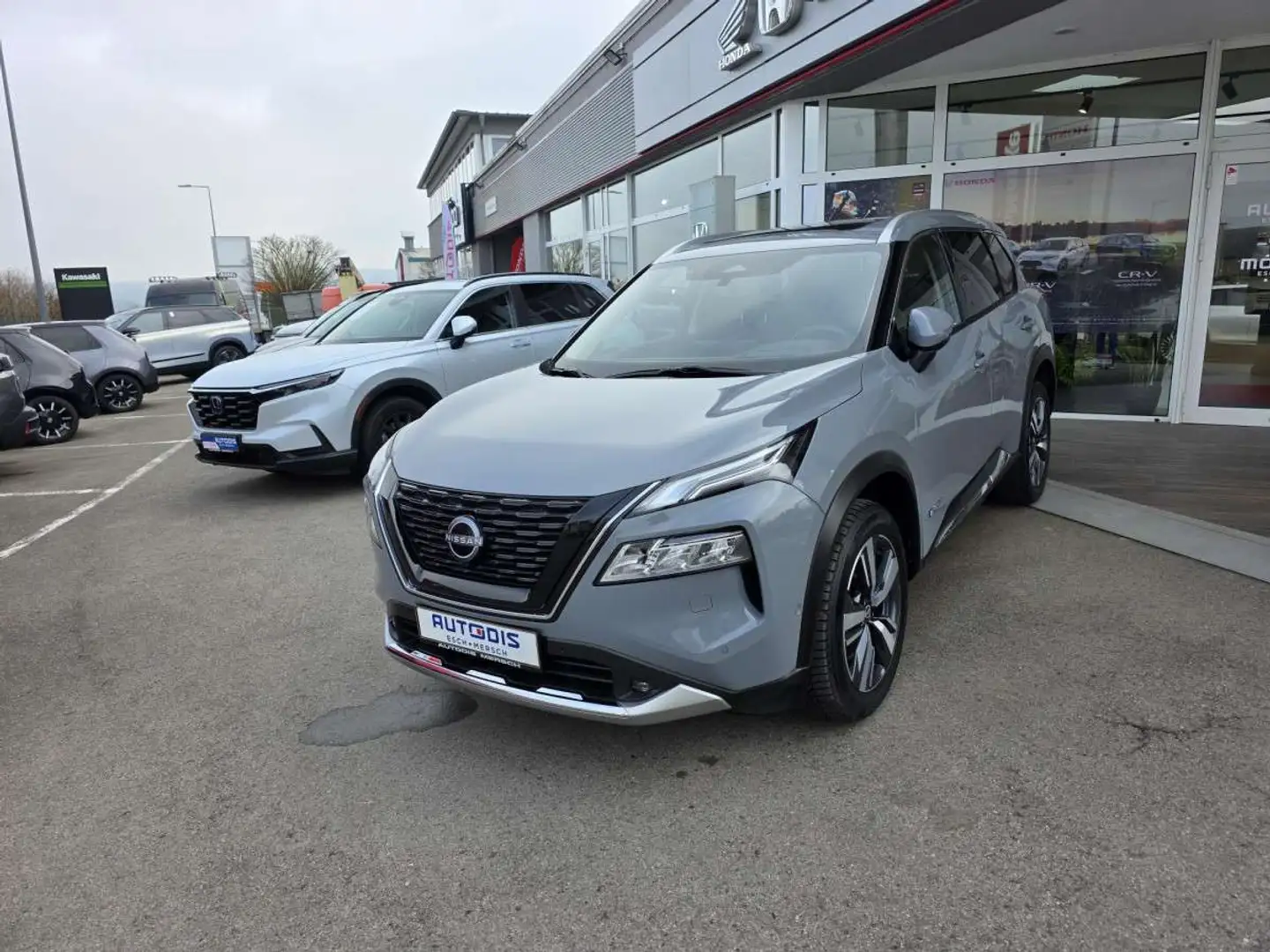 Nissan X-Trail 1.5 e-POWER 4WD AUTO TEKNA PANORAMA Blauw - 1