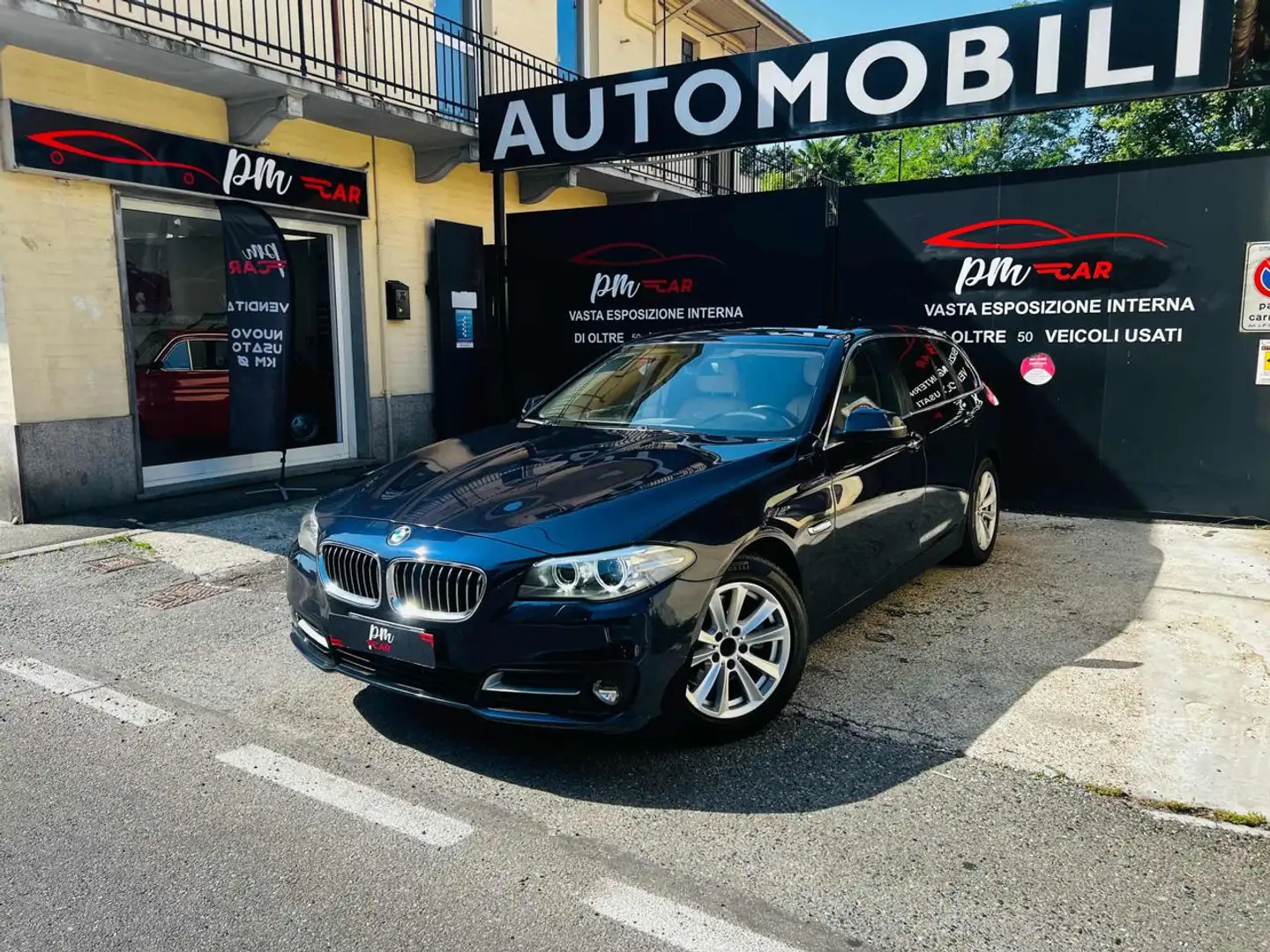 BMW 520 d Touring Business aut. Blu/Azzurro - 1