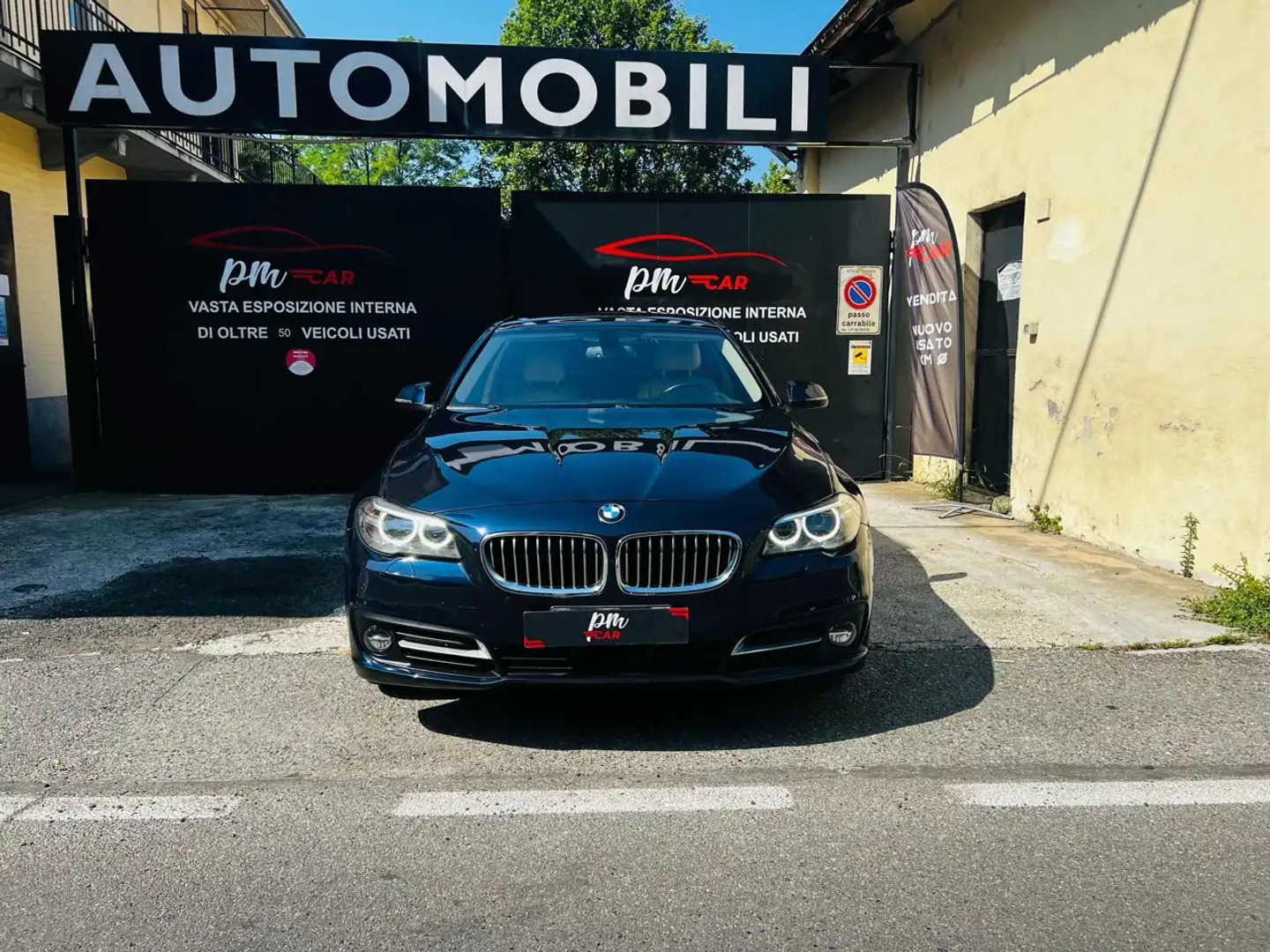 BMW 520 d Touring Business aut. Blu/Azzurro - 2