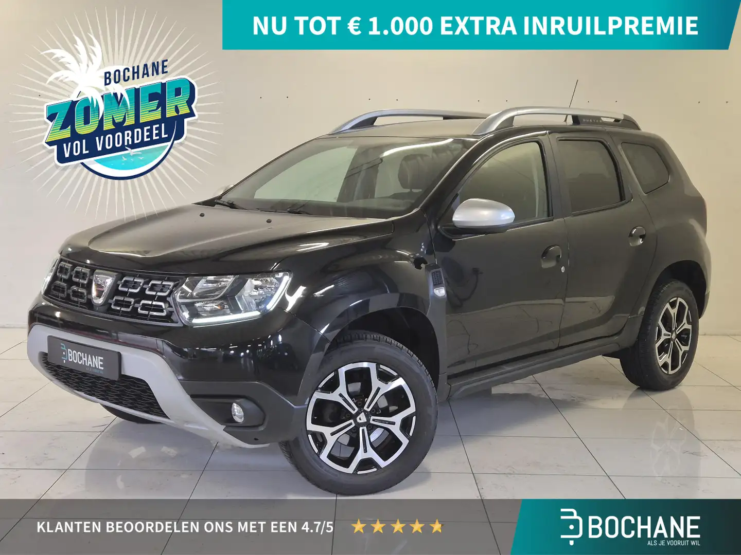 Dacia Duster 1.3 TCe 130 Prestige | Navigatie | Achteruitrijcam Zwart - 1