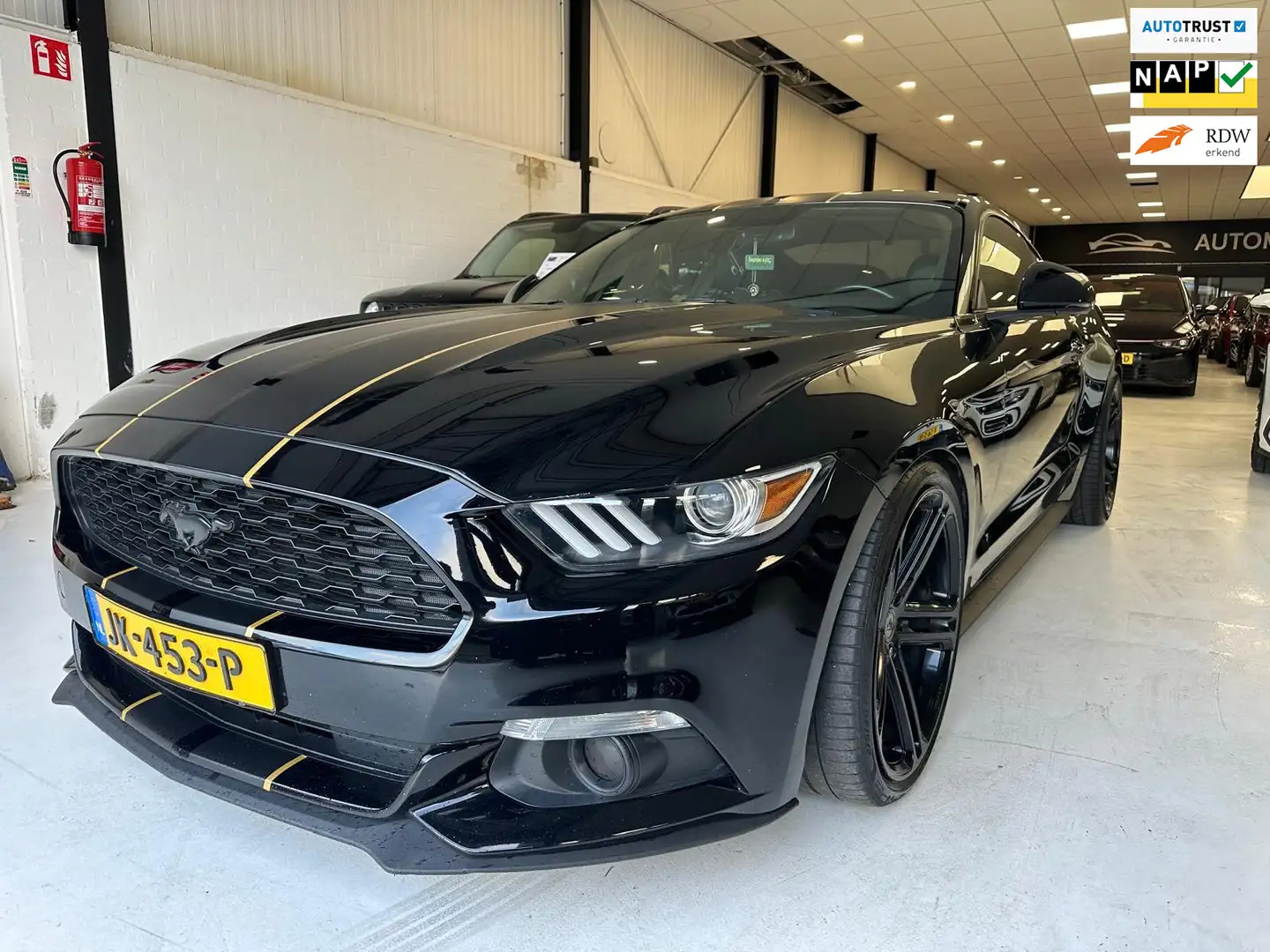 Ford Mustang Fastback 2.3 EcoBoost/109000km NAP/Sport Uitlaat Schwarz - 1