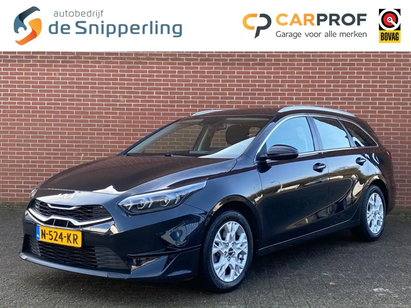 Kia Ceed / cee'd 1.0 T-GDI DYNAMICL. NAV ADAPT-CRUISE CARPLAY CAMER Zwart - 1