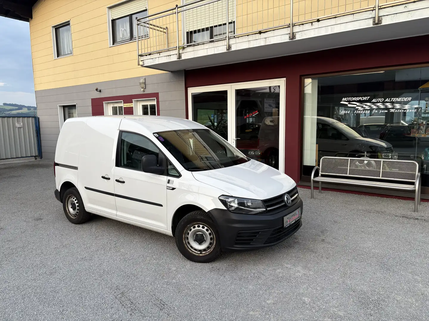 Volkswagen Caddy Kasten 2,0 TDI BlueMotion *1.BESITZ|WENIG KM* Weiß - 1