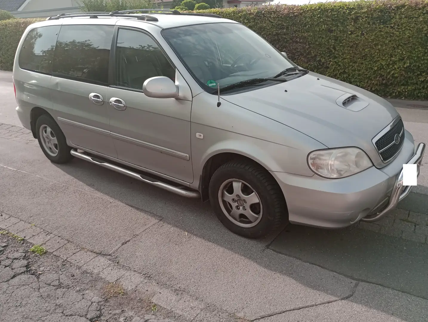 Kia Carnival Carnival Automatik m. Klima, Leder AHK & TÜV ! Silver - 1
