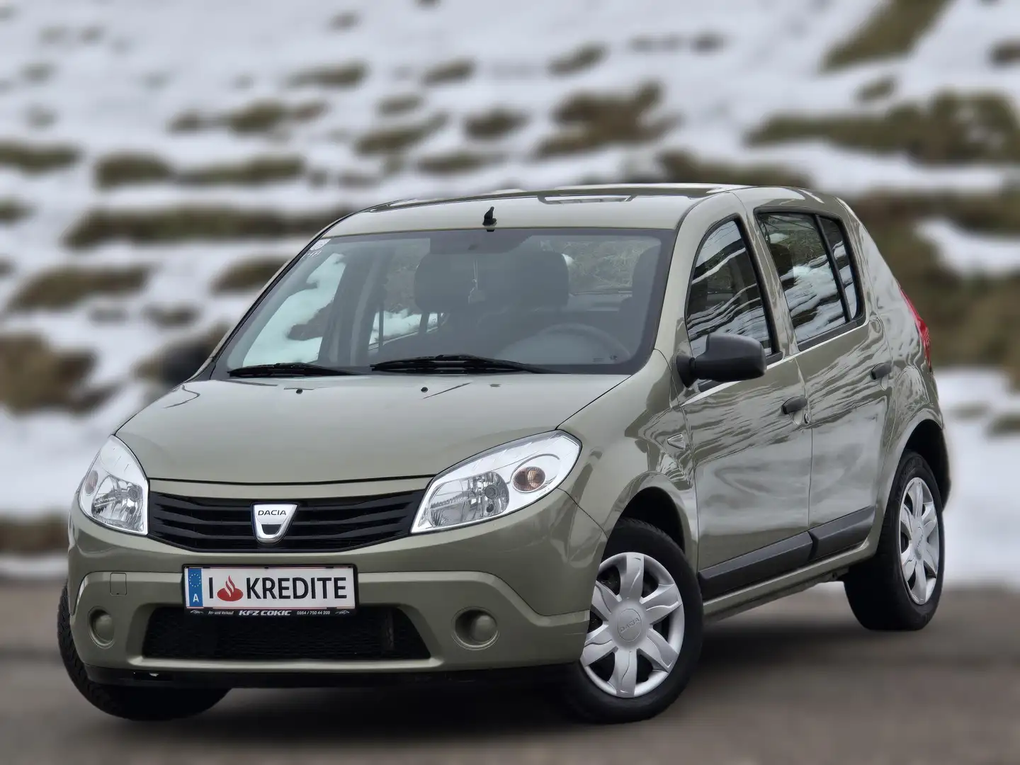 Dacia Sandero Ambiance Kredit* Frische Pickerl* Klima* Gepflegt* Gelb - 1