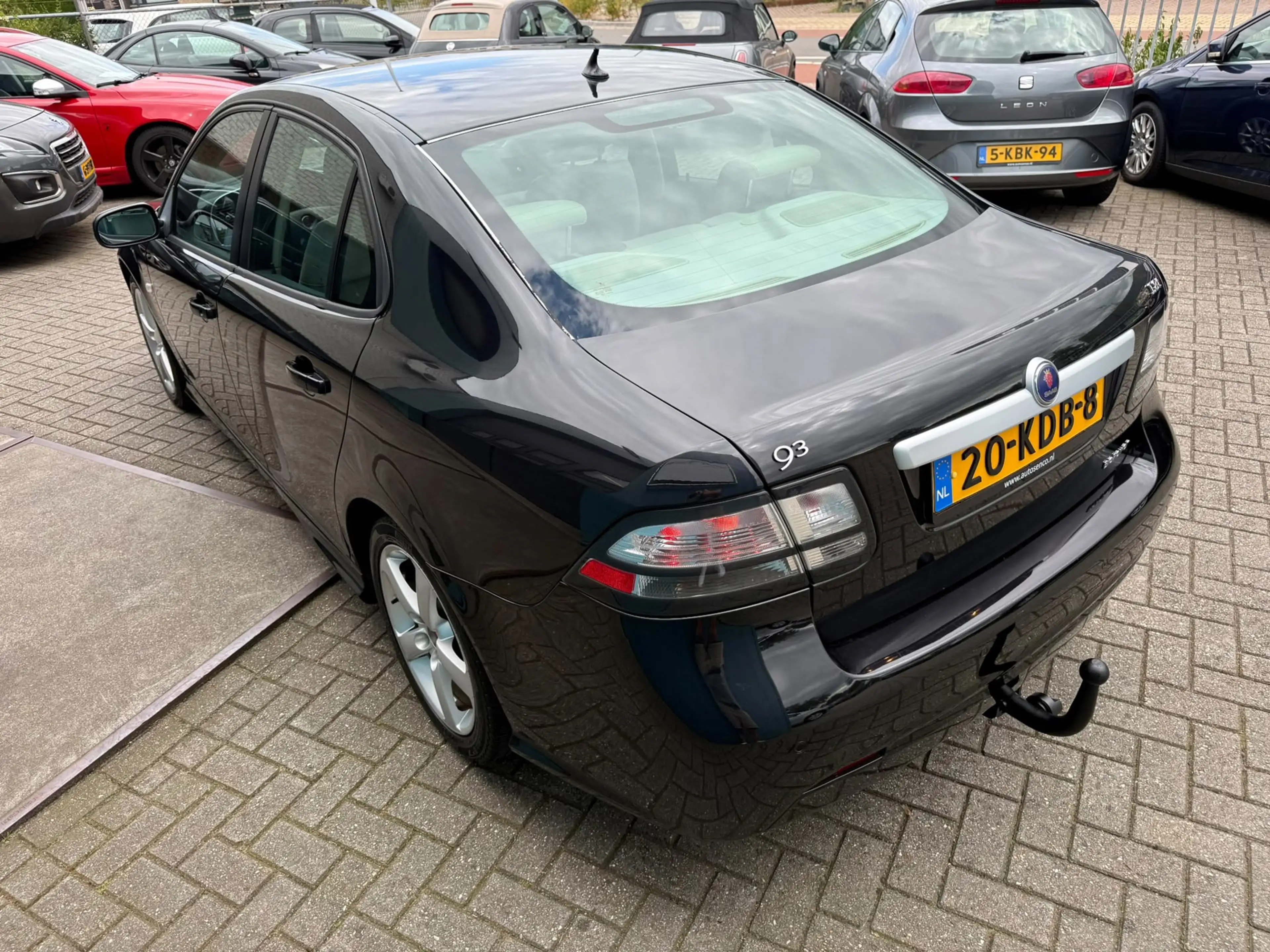 Saab 9-3 Sport Sedan 1.8t Clima Cruise Navigatie Hlaf leder — photo 10