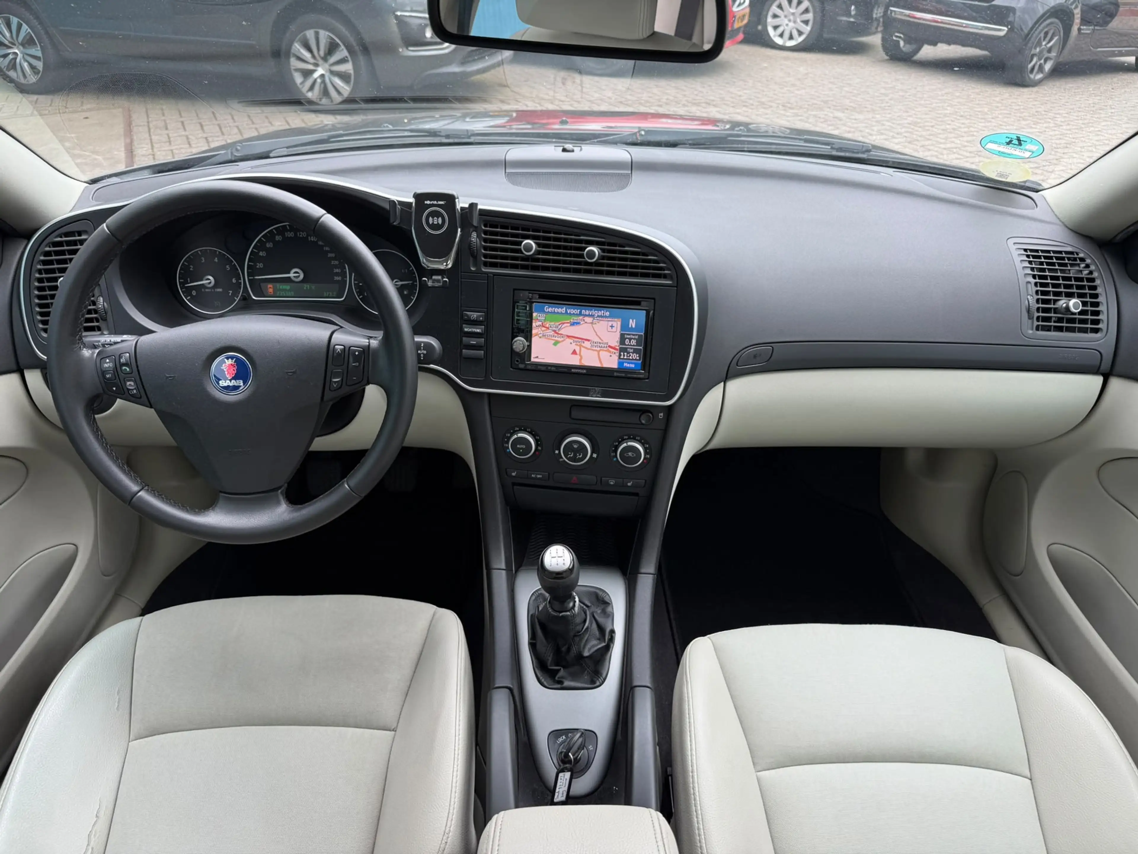 Saab 9-3 Sport Sedan 1.8t Clima Cruise Navigatie Hlaf leder — photo 4