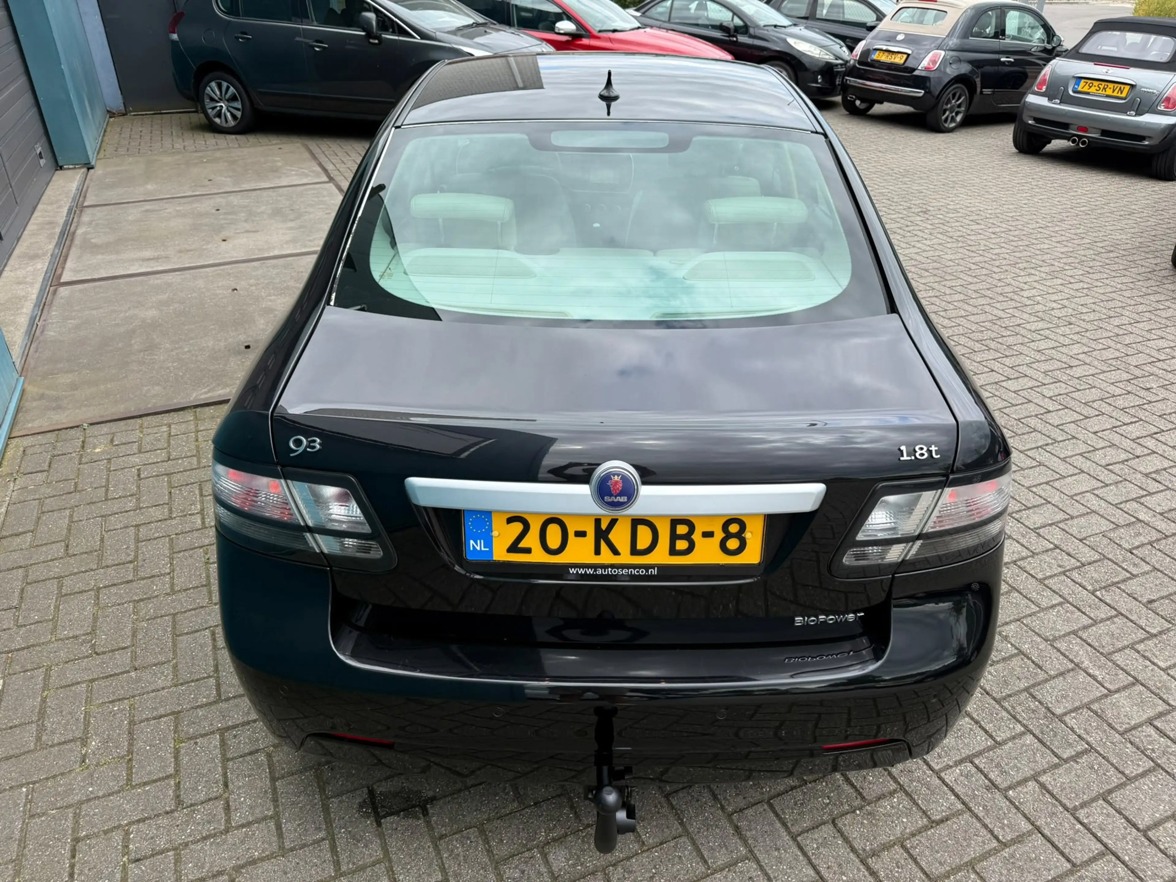 Saab 9-3 Sport Sedan 1.8t Clima Cruise Navigatie Hlaf leder — photo 9