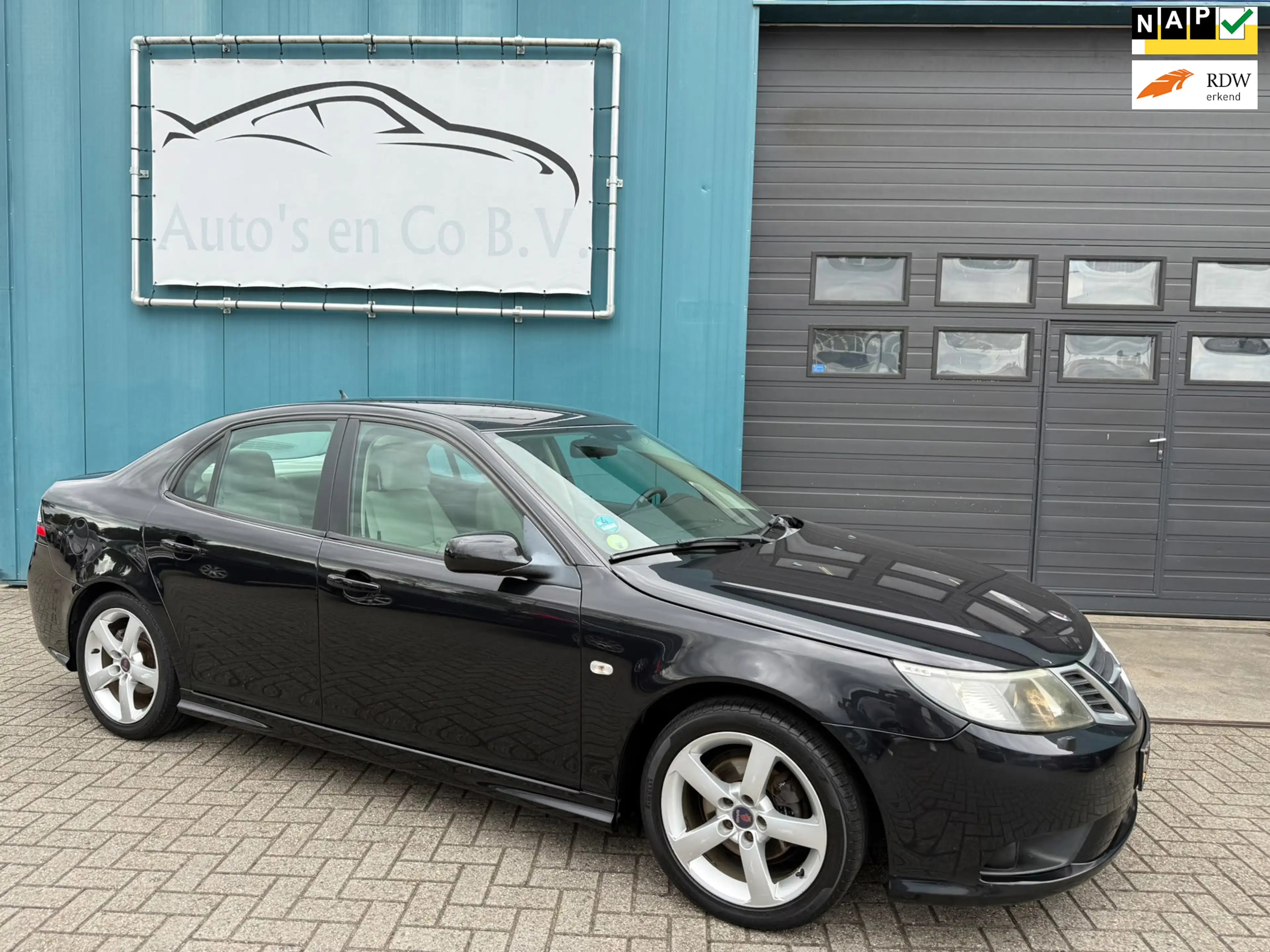 Saab 9-3 Sport Sedan 1.8t Clima Cruise Navigatie Hlaf leder