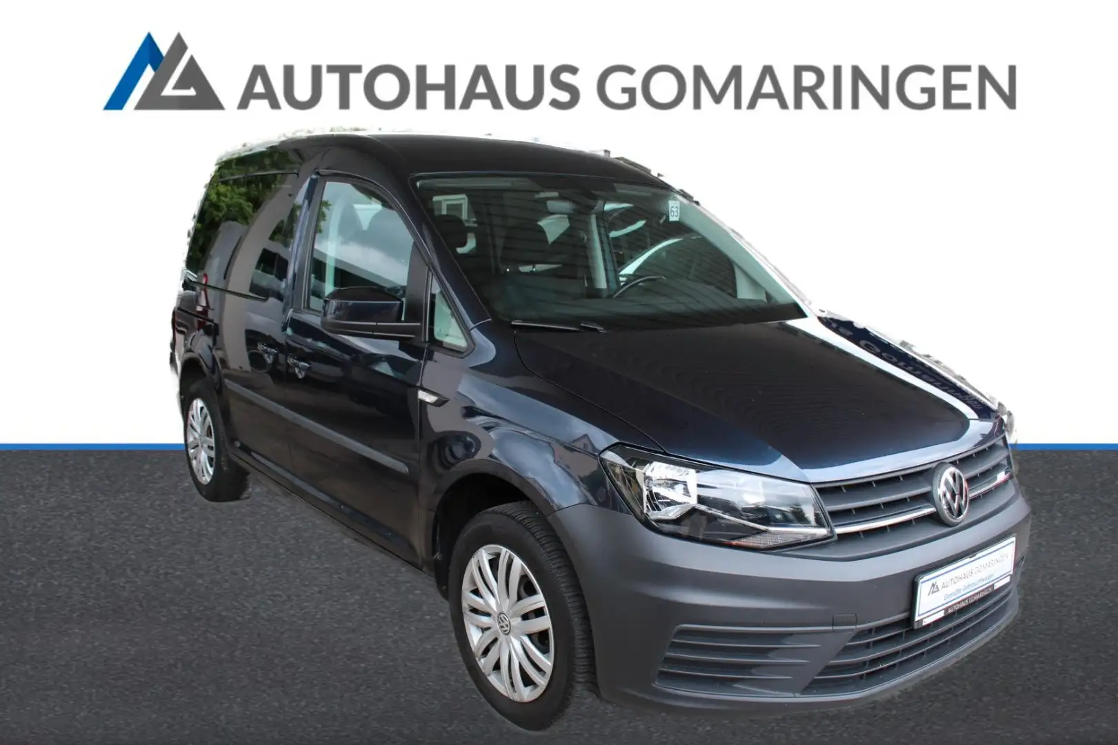 Volkswagen Caddy 1.4TSI *NAVI*AHK*SHZ*FES*SCHECKHEFT*TEMP* Blau - 2