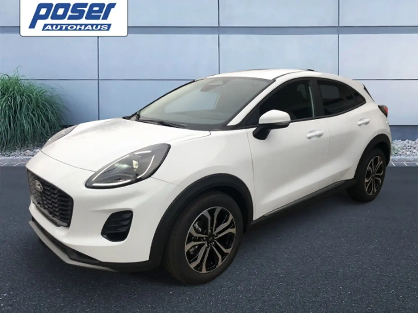 Ford Puma Titanium KLIMA LED NAVI ALU Blanc - 2