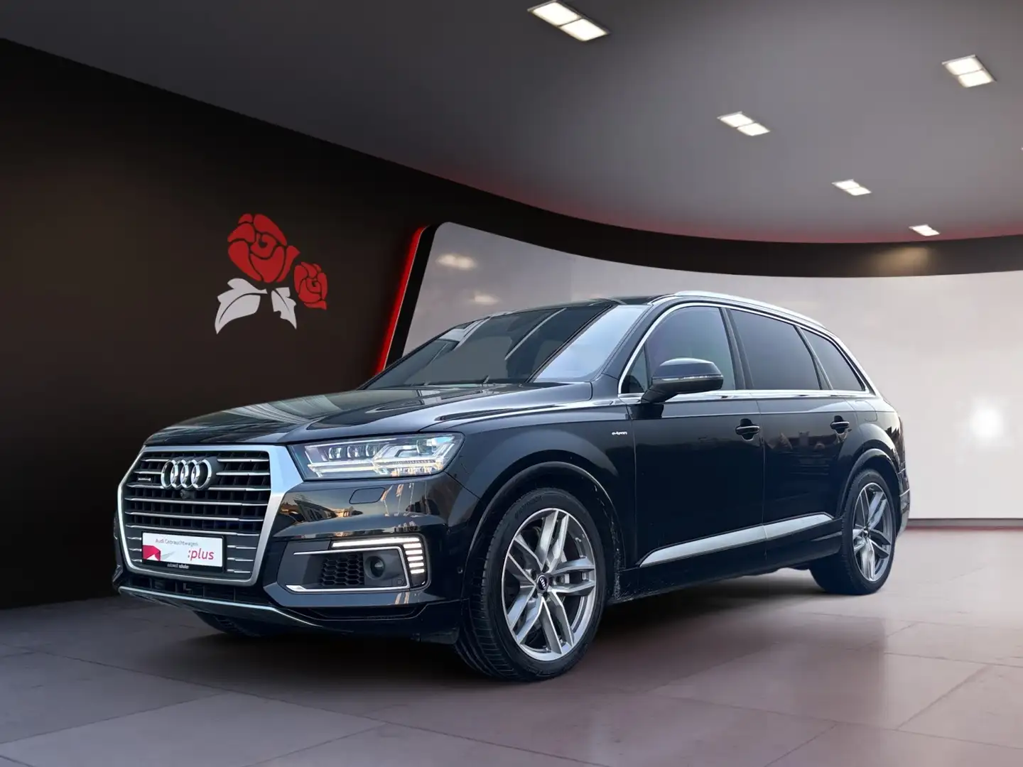 Audi Q7 3.0 TDI e-tron S-line sport Pano ACC HUD BOSE Mat Zwart - 2