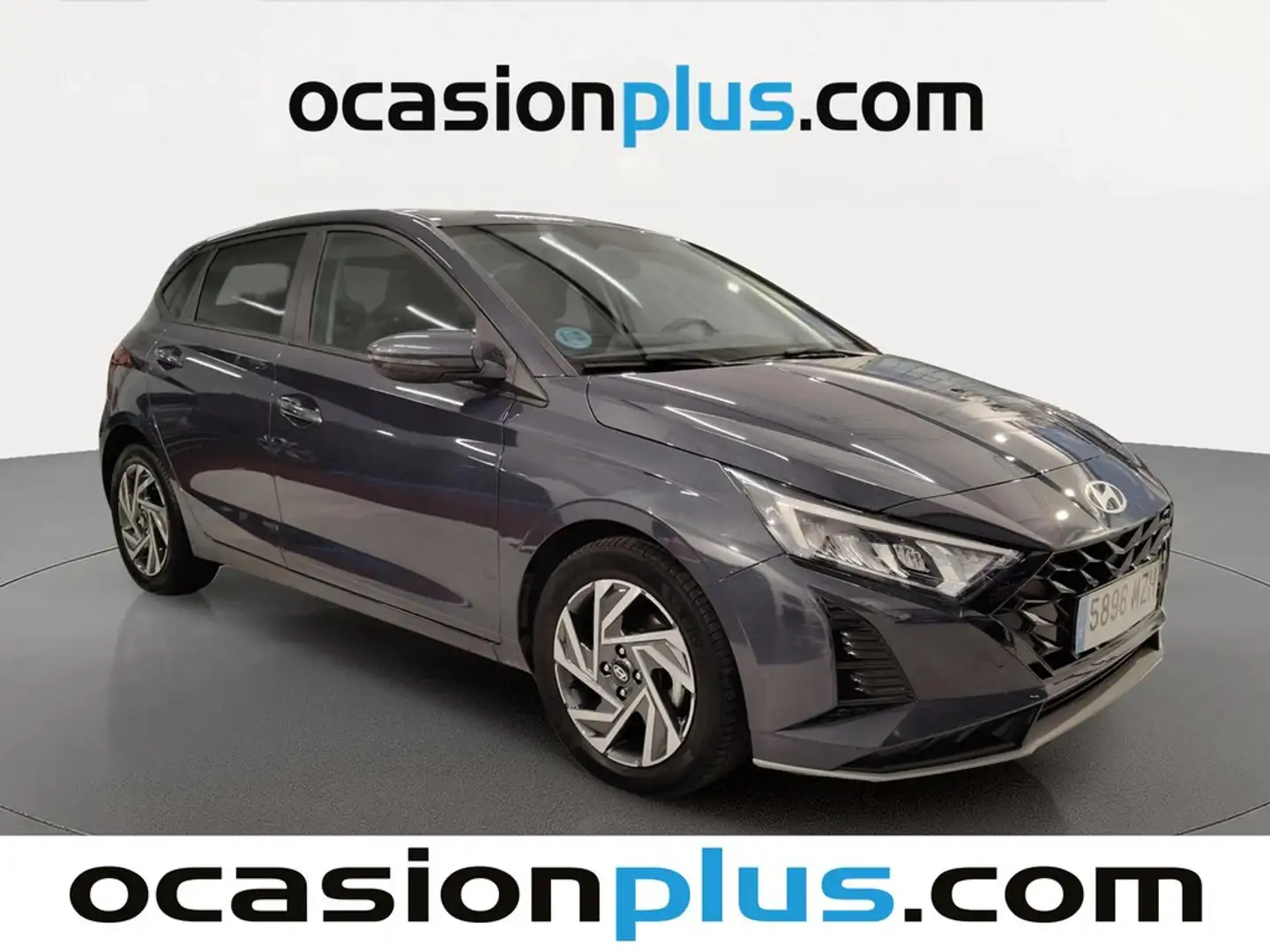 Hyundai i20 1.0 TGDI Klass 100 Gris - 2