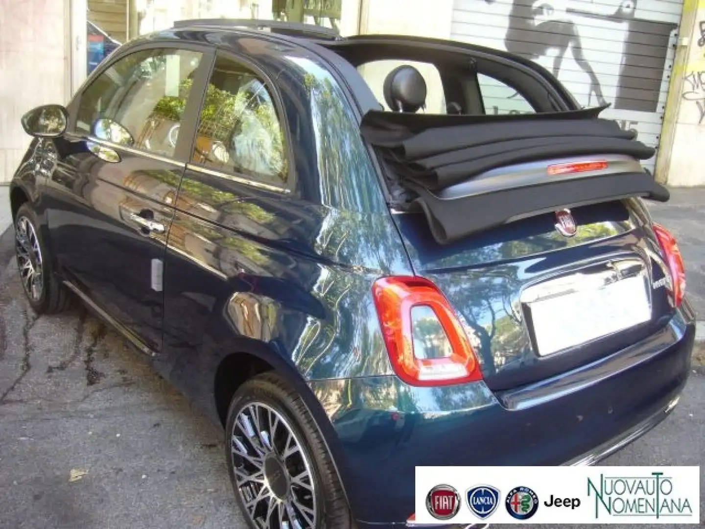 Fiat 500C 1.0 Hybrid Dolcevita Km0 Pronta Consegna Blu/Azzurro - 2