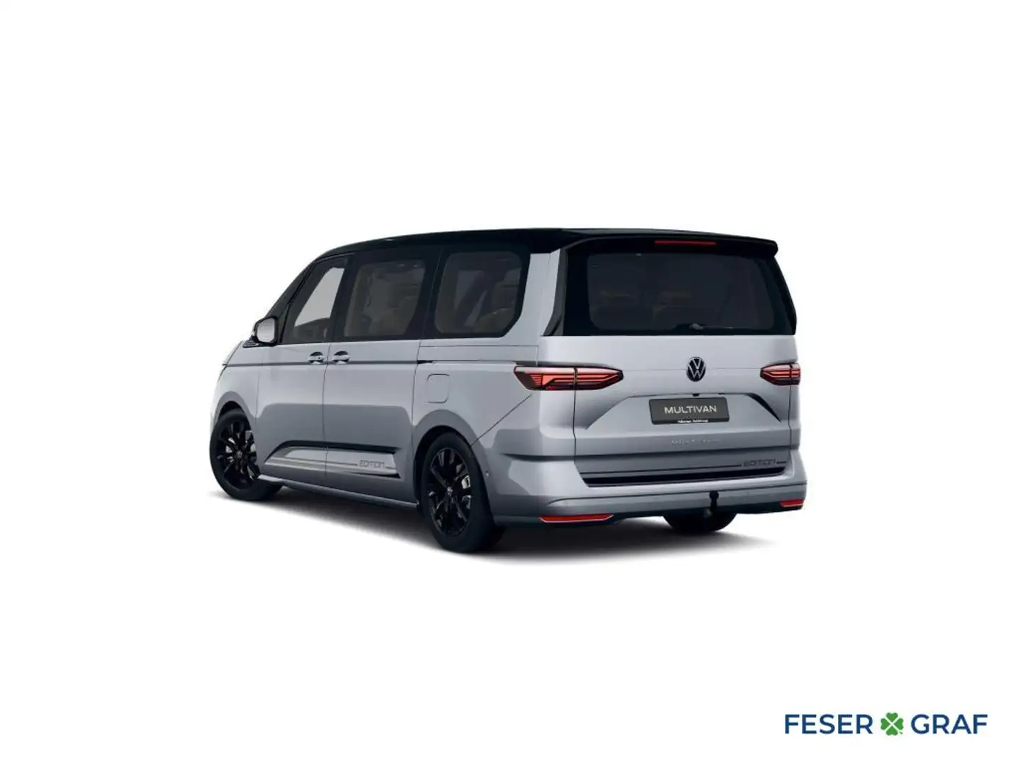 Volkswagen T7 Multivan Edition TDI 110kW Vorlauf LÜ Schwarz - 2