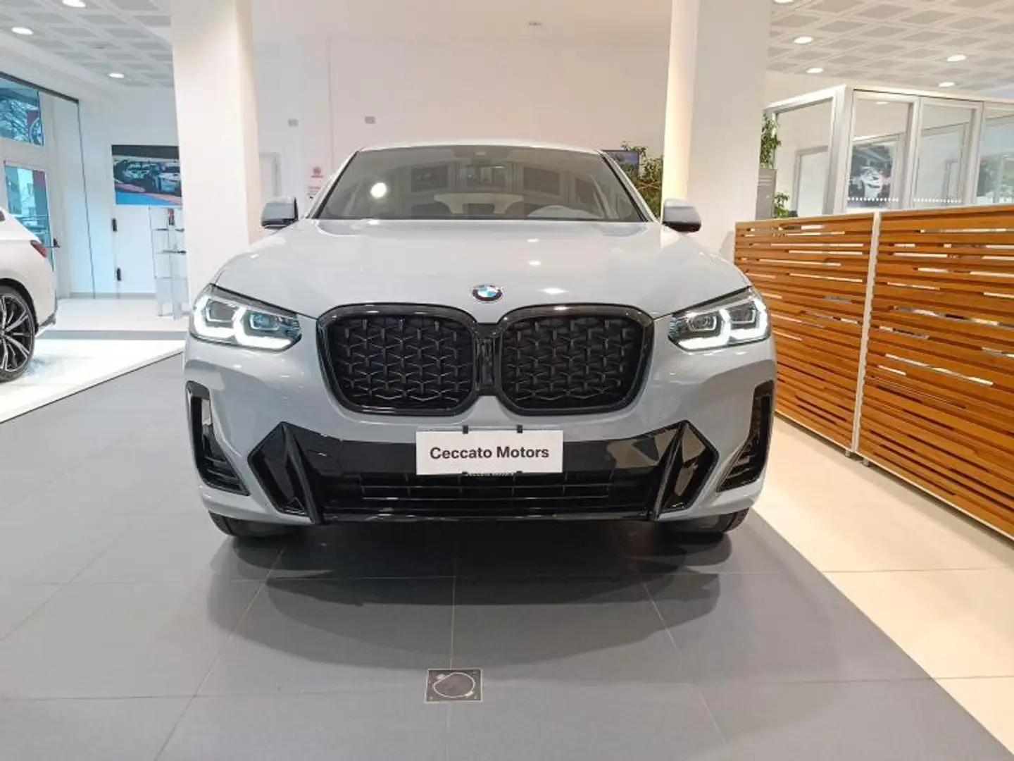 BMW X4 xdrive20d mhev 48V Msport auto Grigio - 2