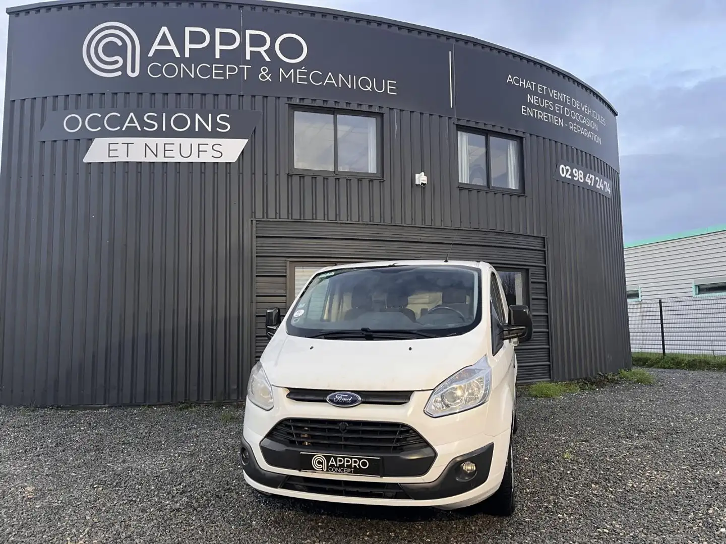 Ford Transit Custom Transit Custom 2.2 TDCi - 100 TRANSIT CUSTOM FOURGON Fourgon 250 L1H1 Weiß - 2