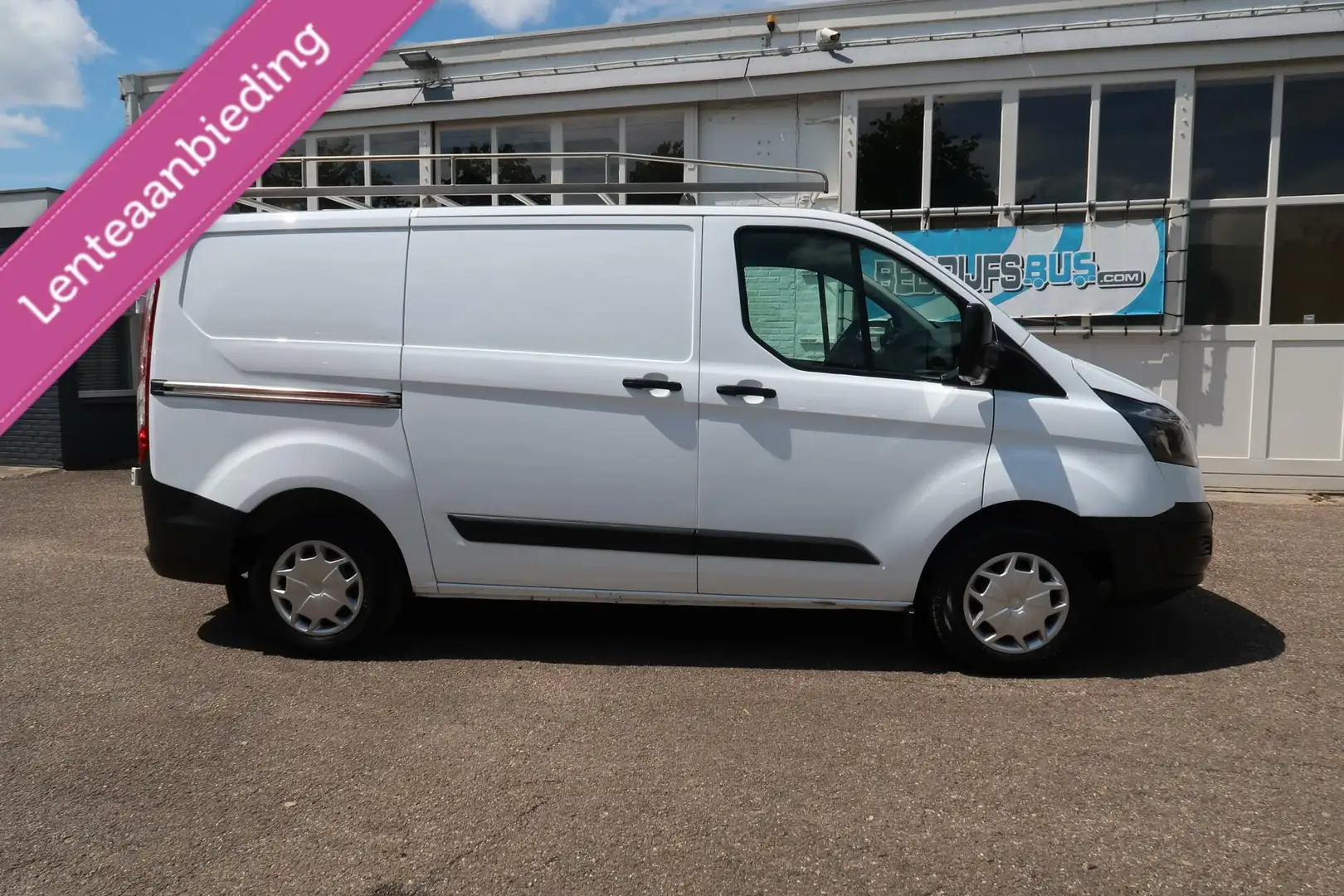 Ford Transit Custom 2.2 TDCI L1H1 | AIRCO | BIJRIJDERSBANK | TREKHAAK Wit - 2
