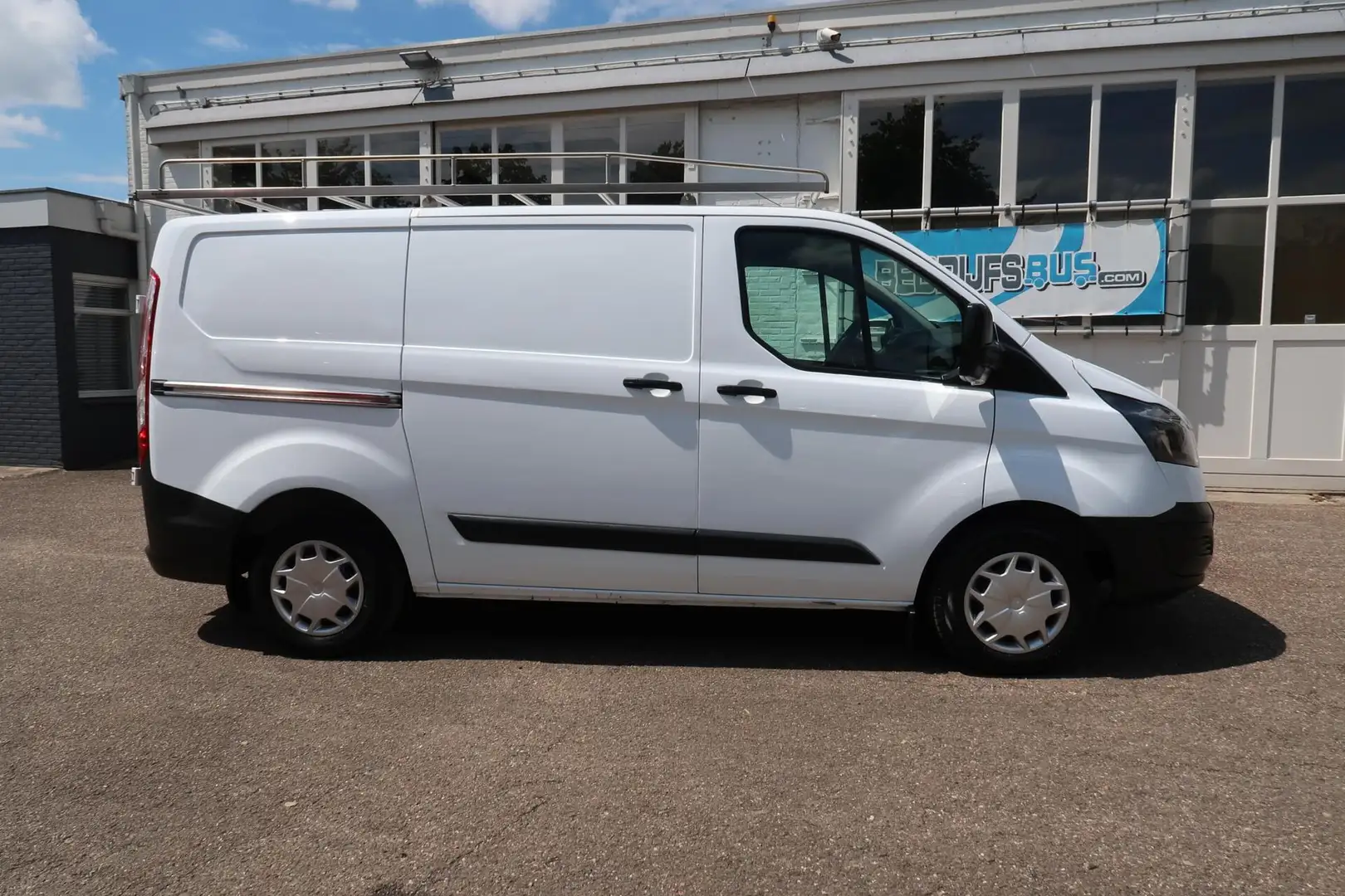 Ford Transit Custom 2.2 TDCI L1H1 | AIRCO | BIJRIJDERSBANK | TREKHAAK Wit - 2