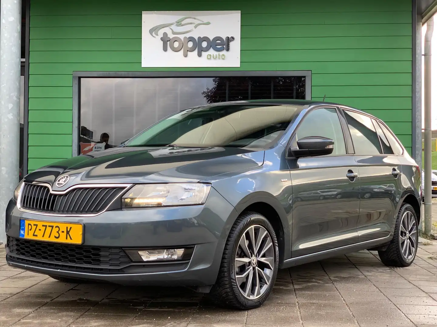 Skoda Rapid/Spaceback 1.0 TSI Greentech Drive | Automaat | Navigatie | C Gris - 1
