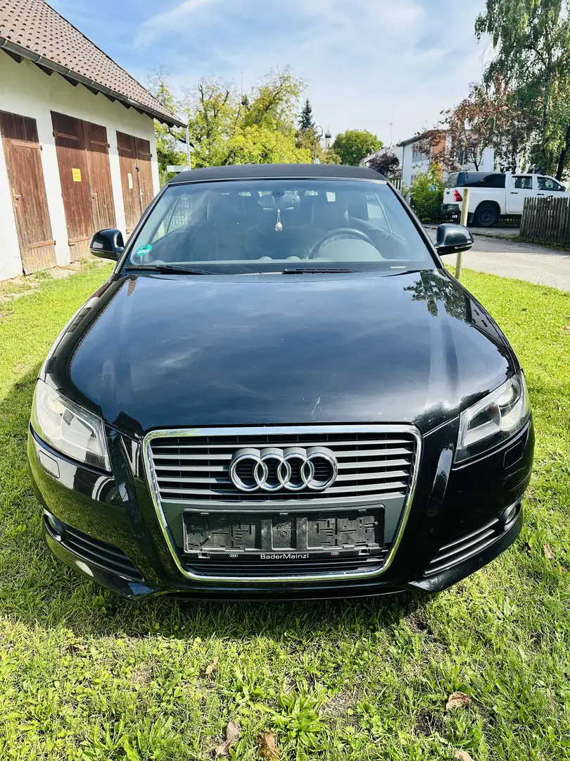 Audi A3 A3 2.0 TFSI S tronic S line Paket Cabriolet Schwarz - 1
