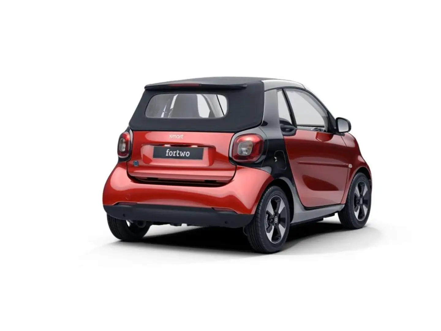 smart forTwo EQ  cabrio + Rot - 2