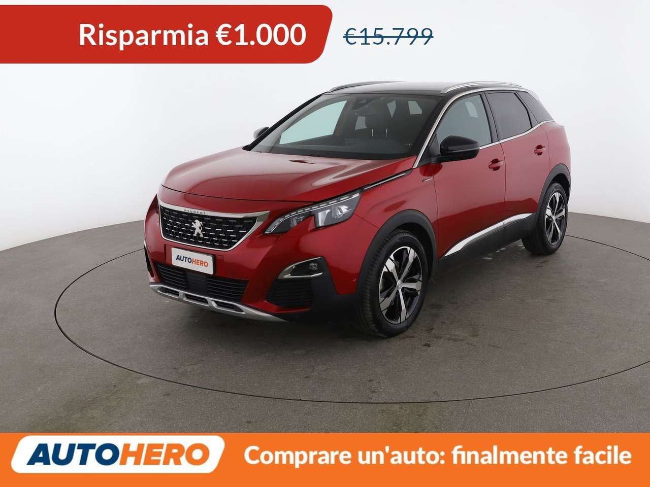 Peugeot 3008 1.5 Blue-HDi GT Line 130 CV EAT8